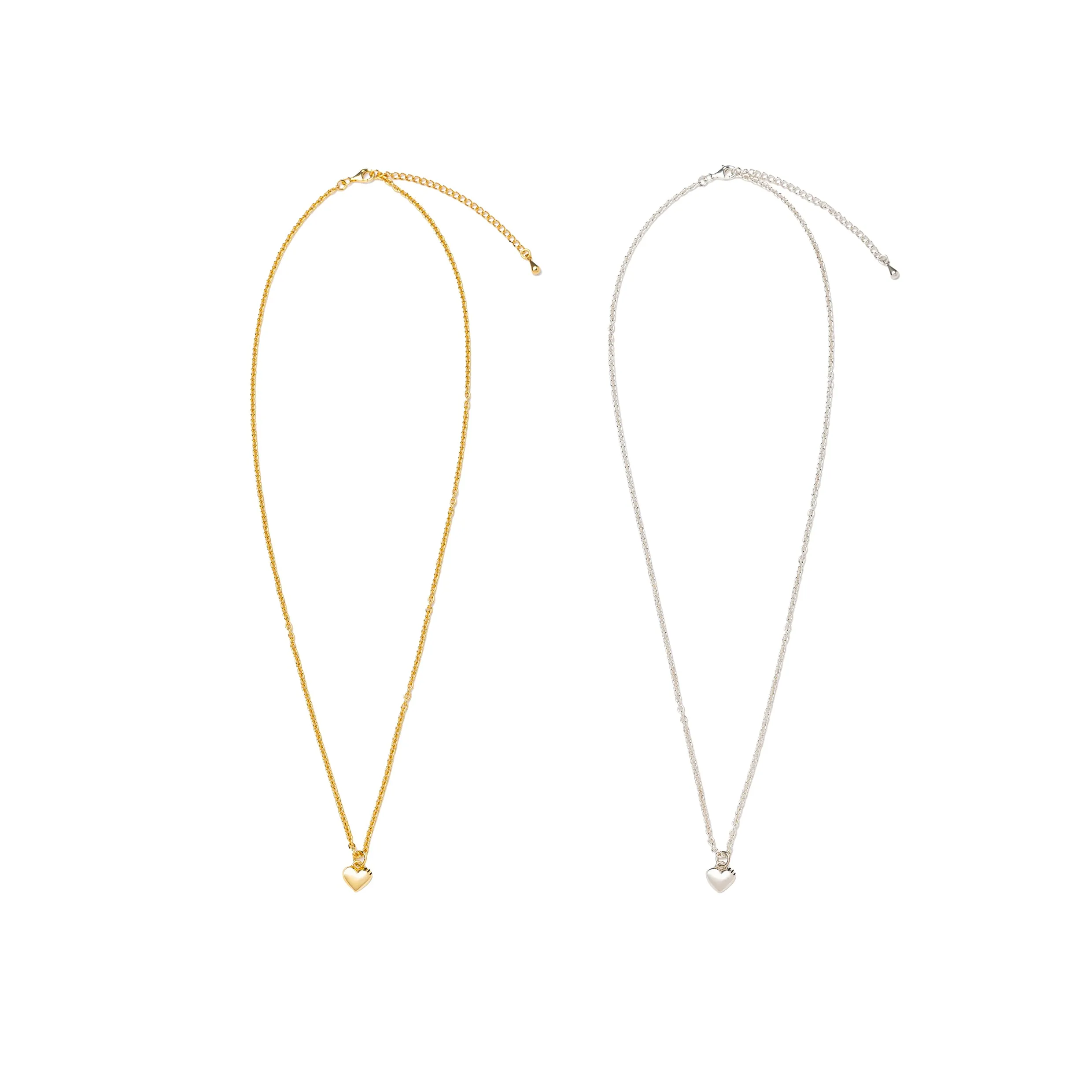 HEART SILVER NECKLACE sold by Human Made