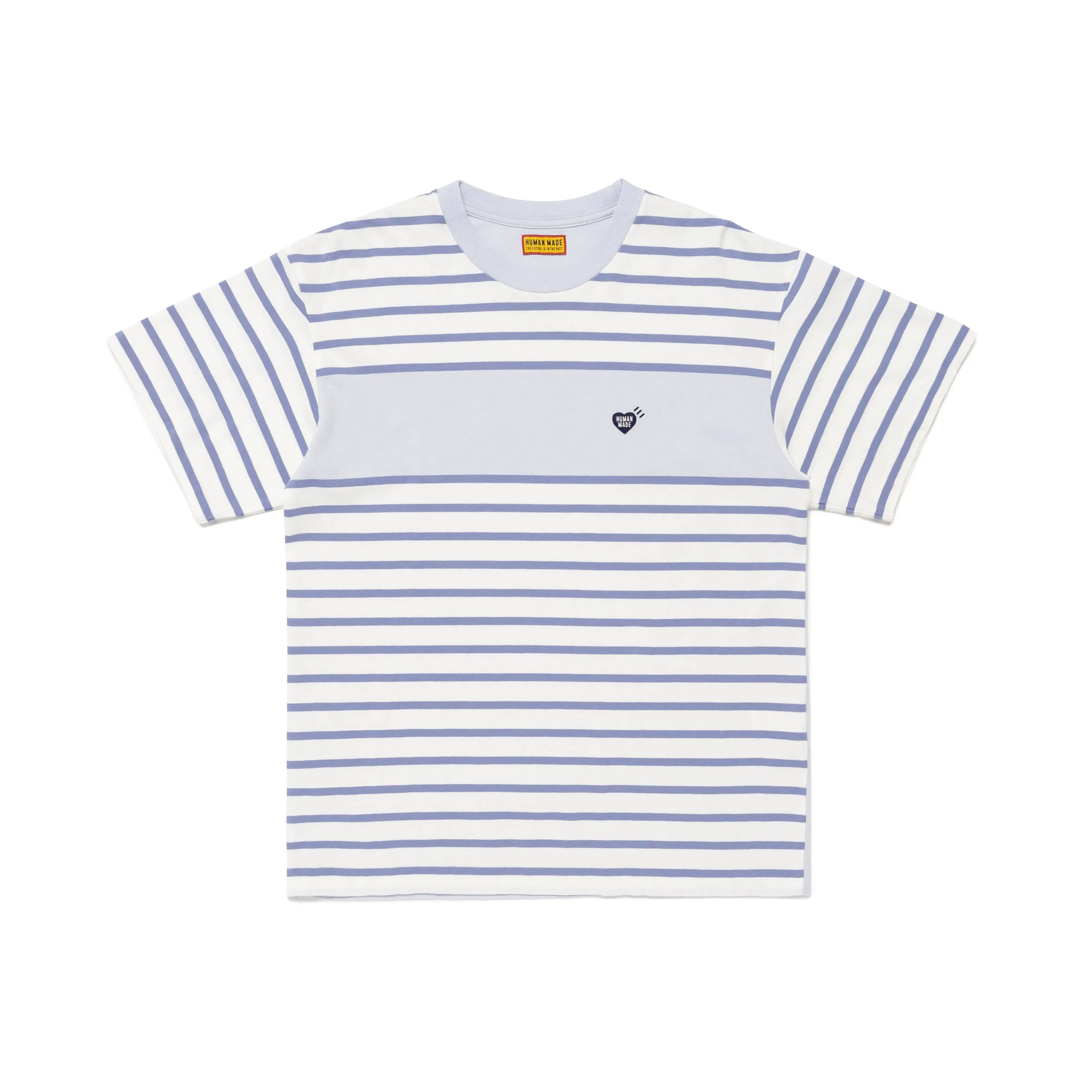 PANEL STRIPED T-SHIRT sold by Human Made