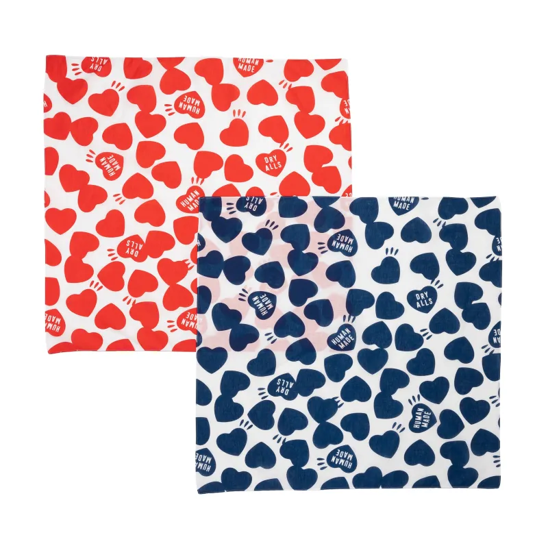 HEART BIG BANDANA sold by Human Made