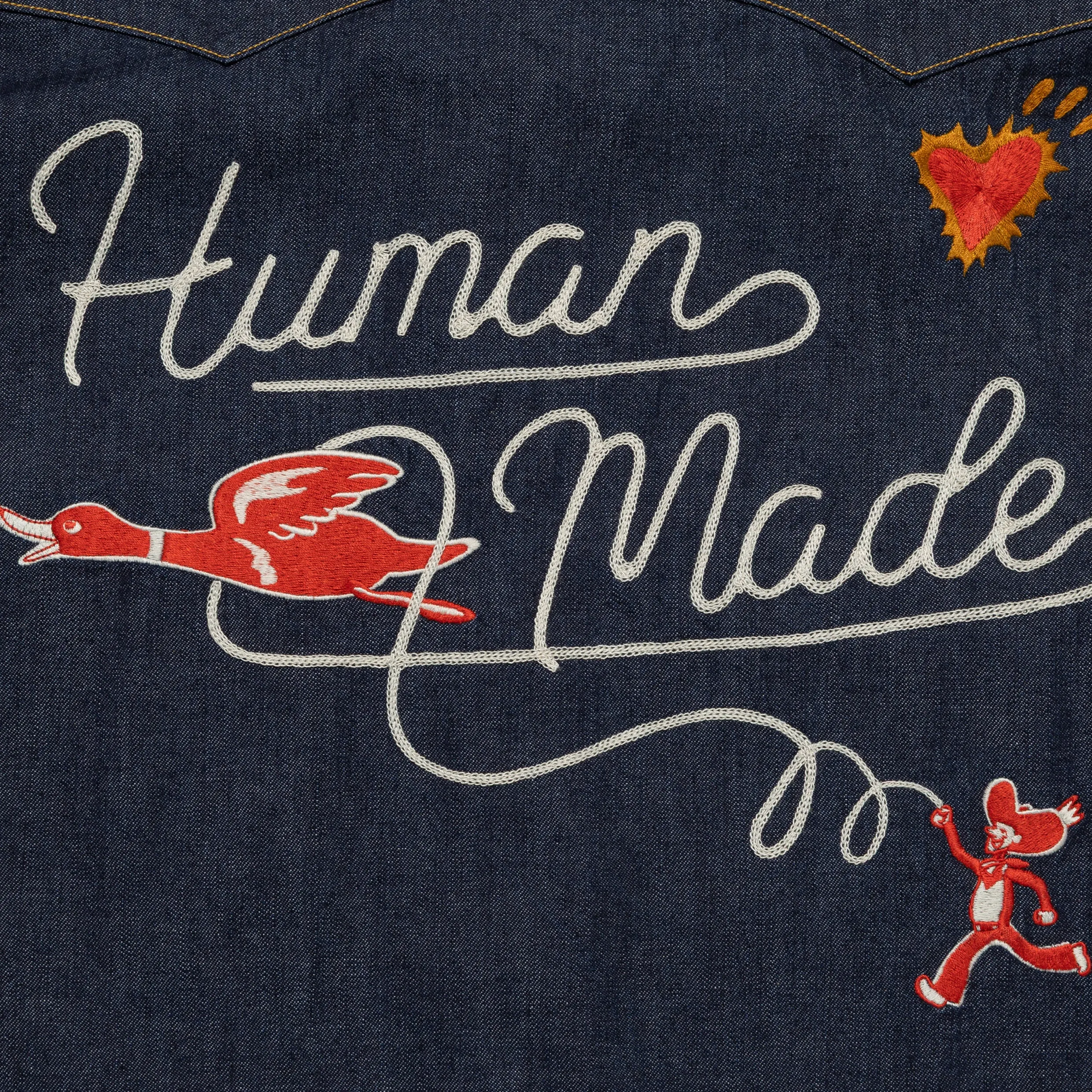 DENIM WESTERN SHIRT sold by Human Made product image thumbnail 5