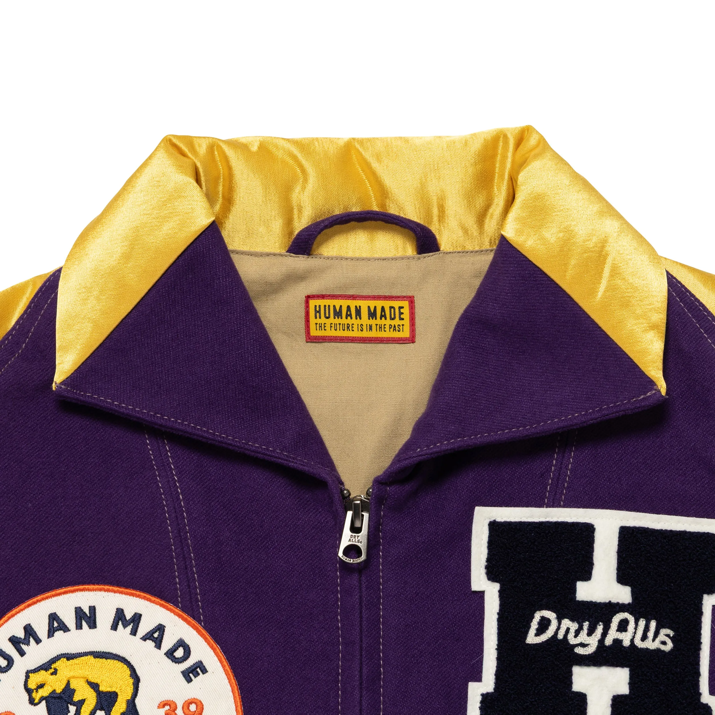 SATIN VARSITY JACKET sold by Human Made product image thumbnail 3