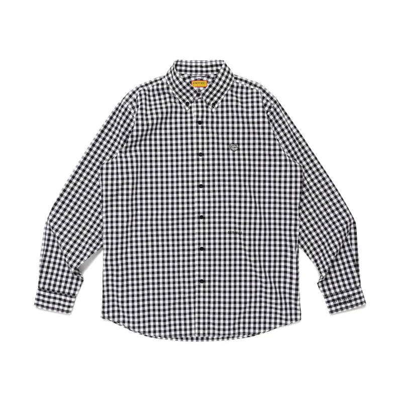 GINGHAM CHECK BD SHIRT sold by Human Made