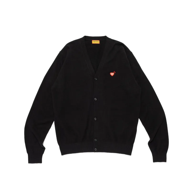 HEART BADGE KNIT CARDIGAN made by Human Made