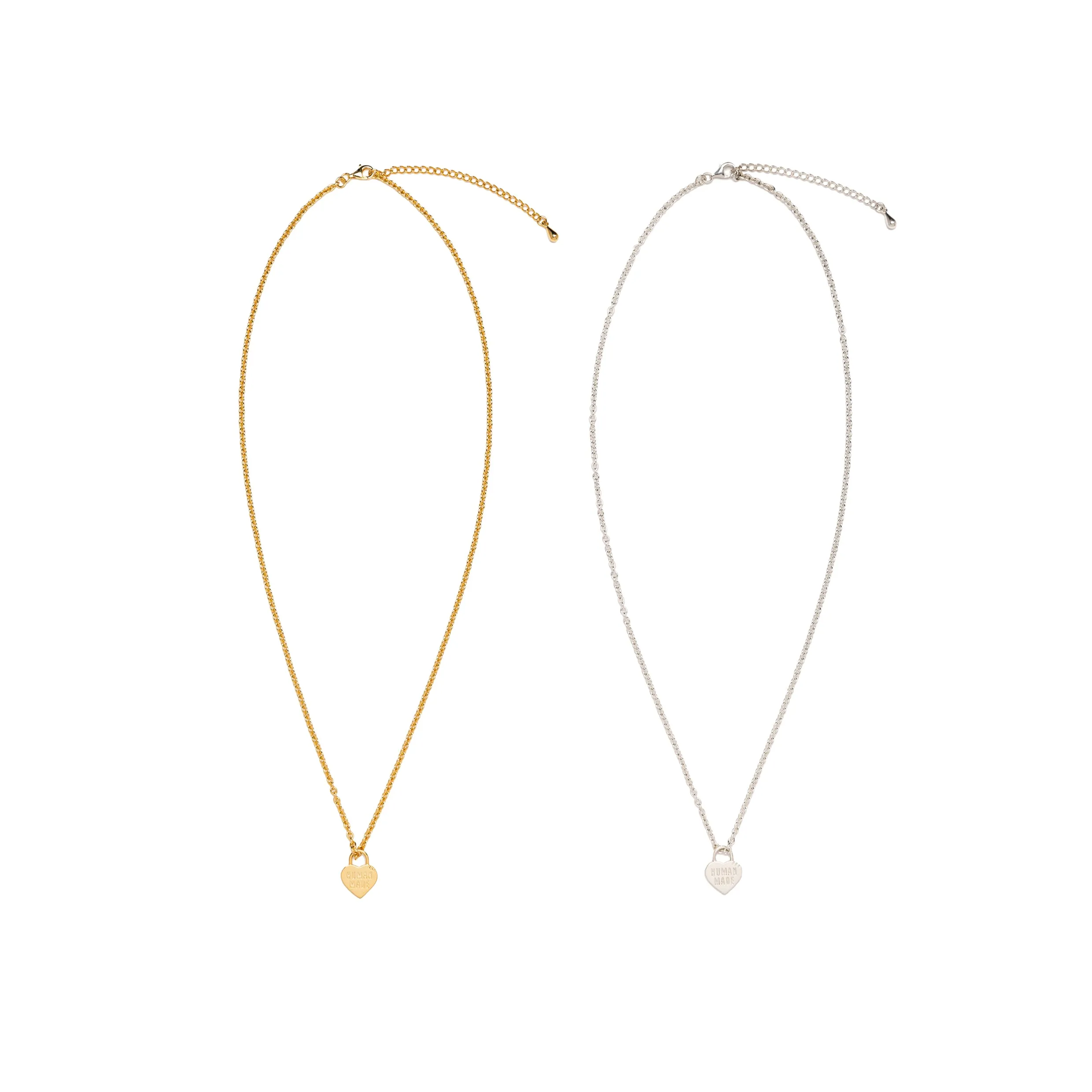 HEART SILVER NECKLACE sold by Human Made