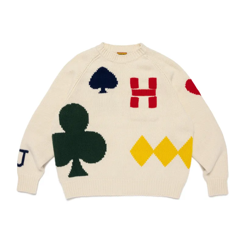 LOWGAUGE KNIT SWEATER sold by Human Made