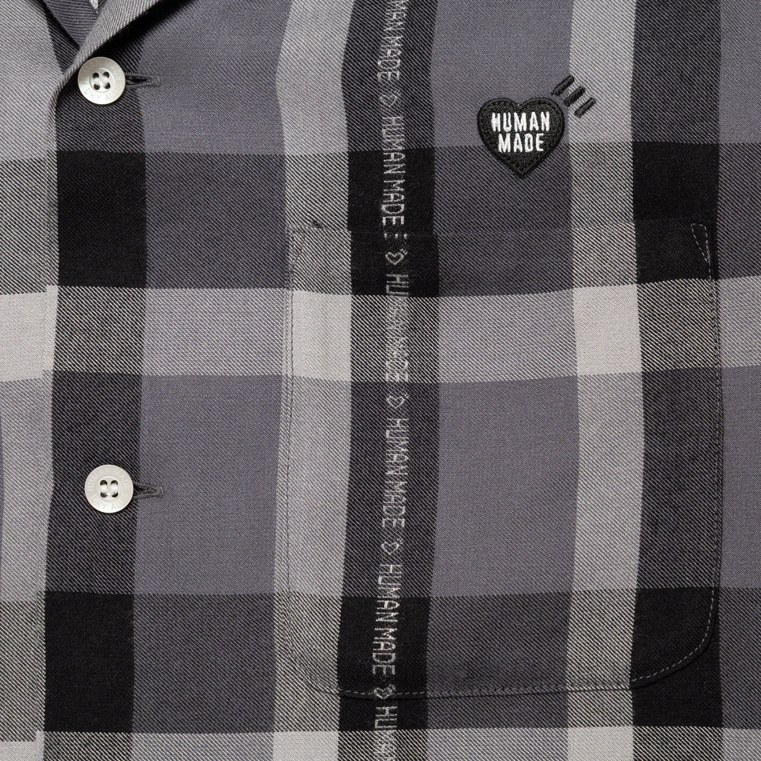 OPEN COLLAR CHECK SHIRT sold by Human Made product image thumbnail 4