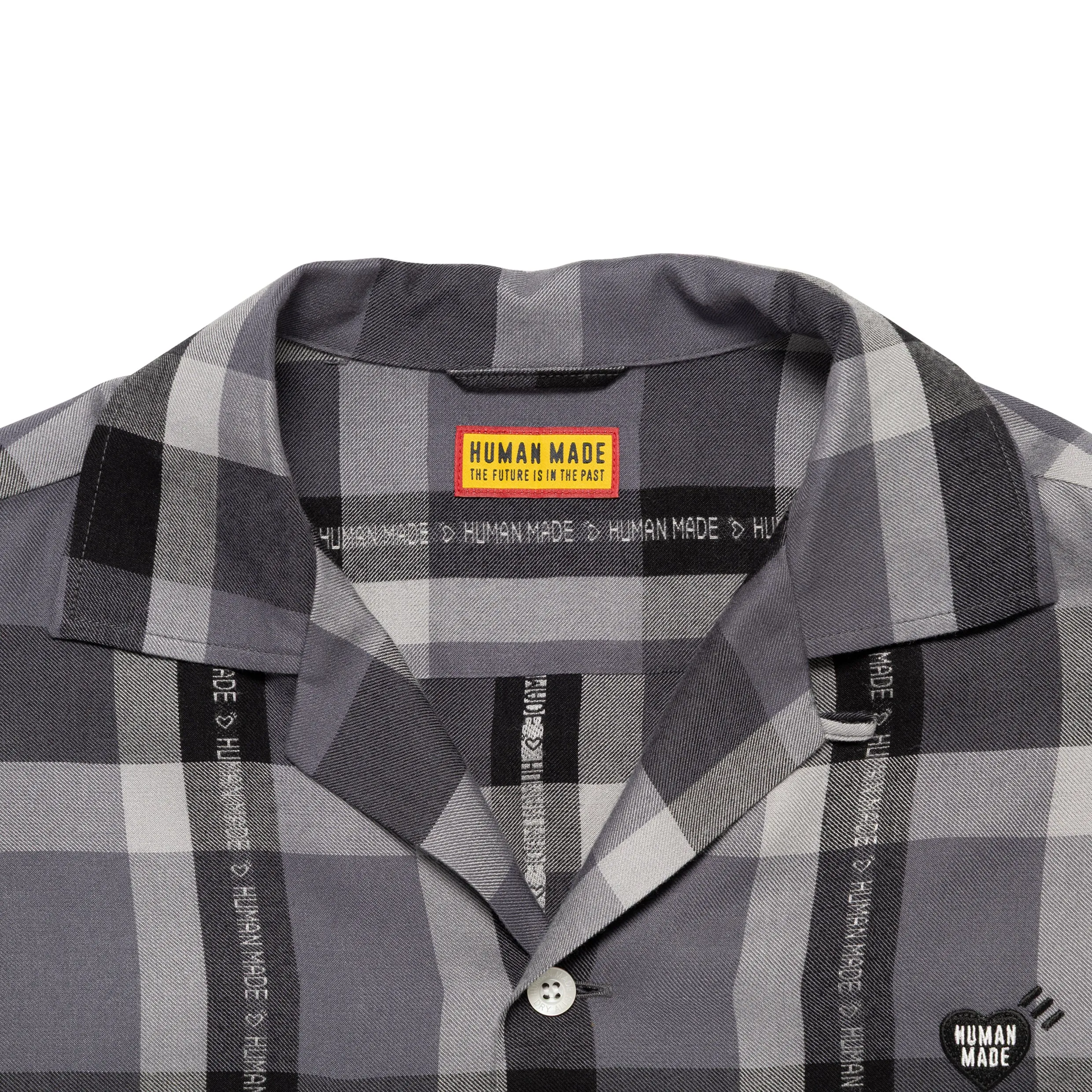 OPEN COLLAR CHECK SHIRT sold by Human Made product image thumbnail 3