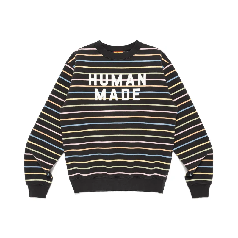 MULTI STRIPED SWEATSHIRT made by Human Made