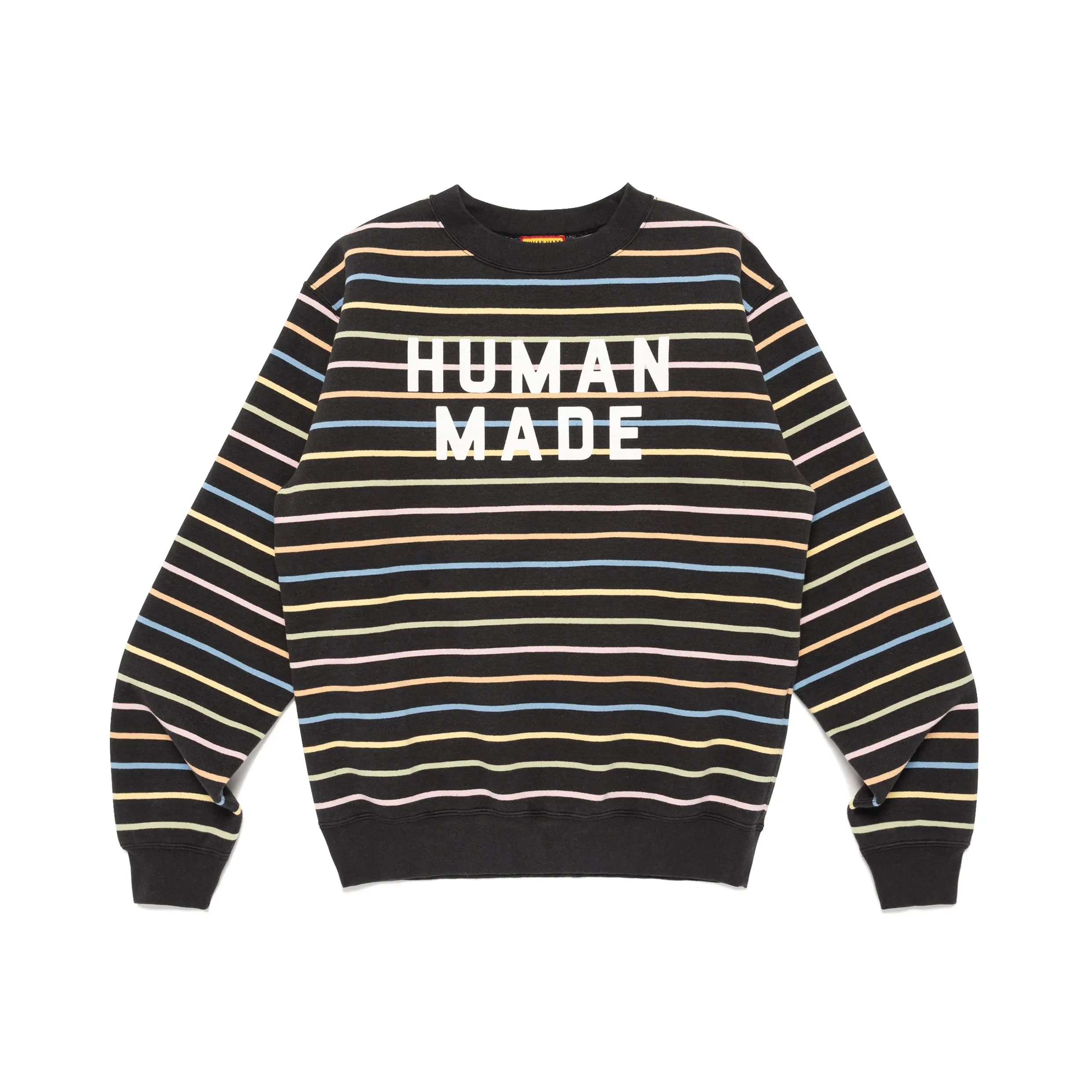 MULTI STRIPED SWEATSHIRT sold by Human Made