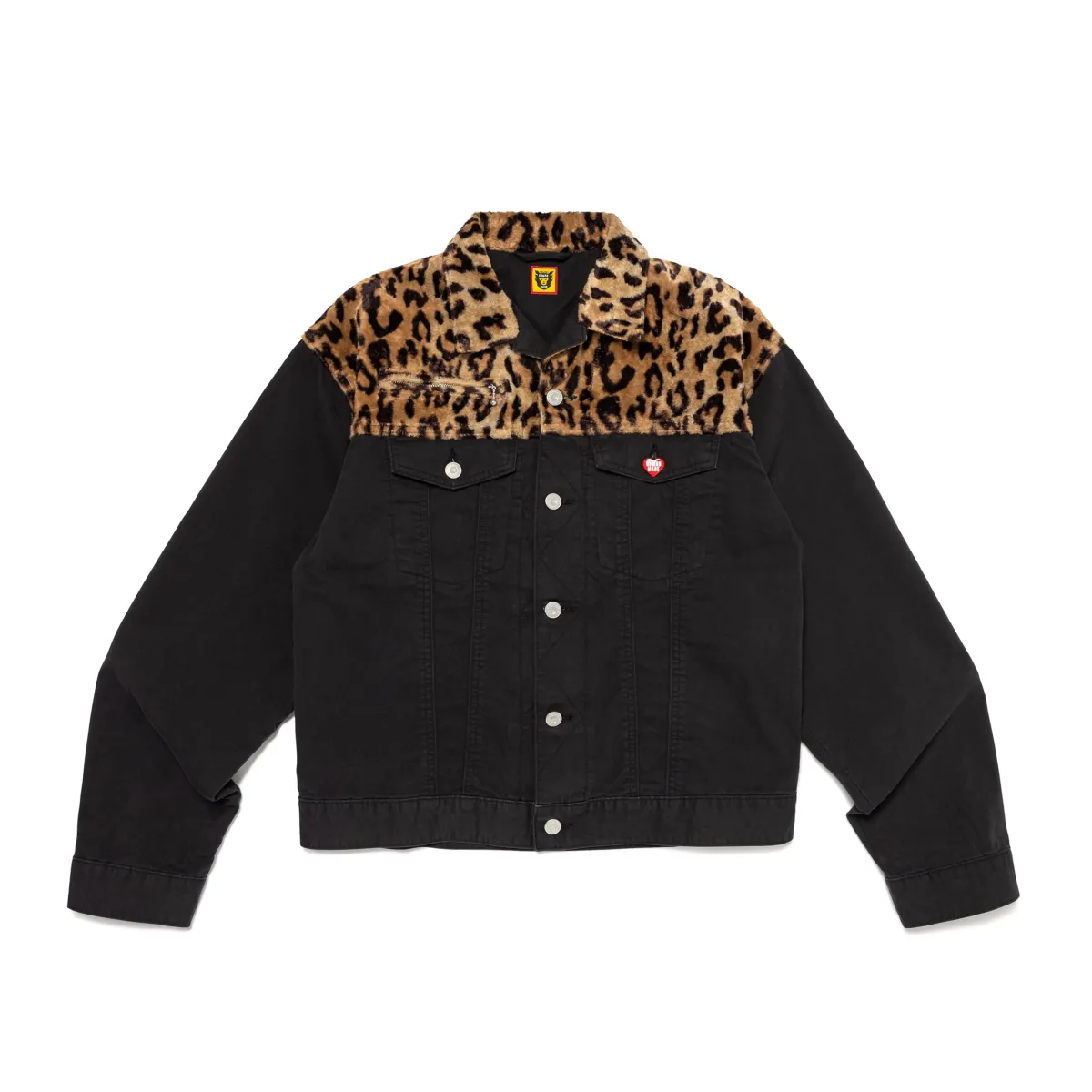 LEOPARD DENIM WORK JACKET | Parallel