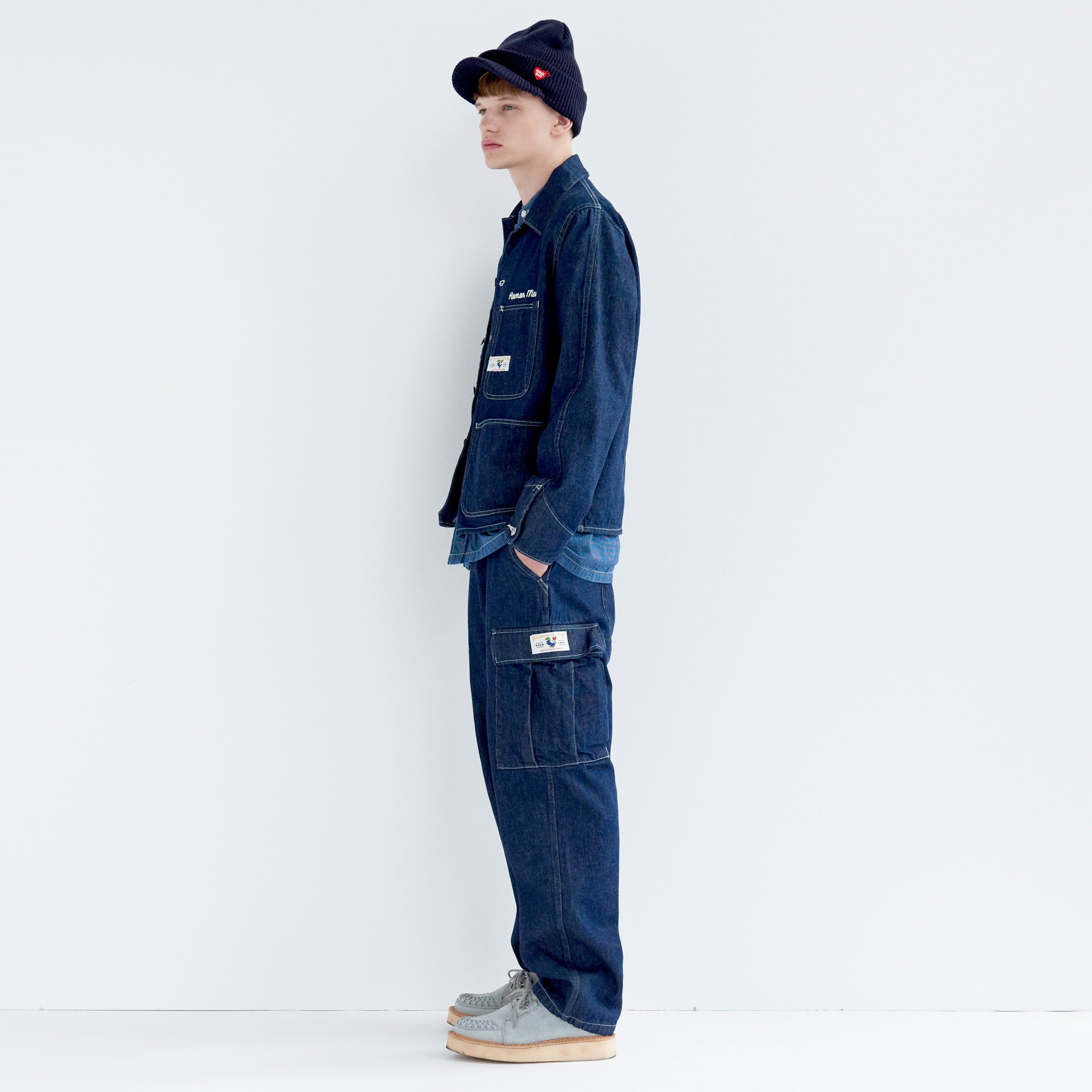 DENIM SHORT COVERALL JACKET sold by Human Made product image thumbnail 7