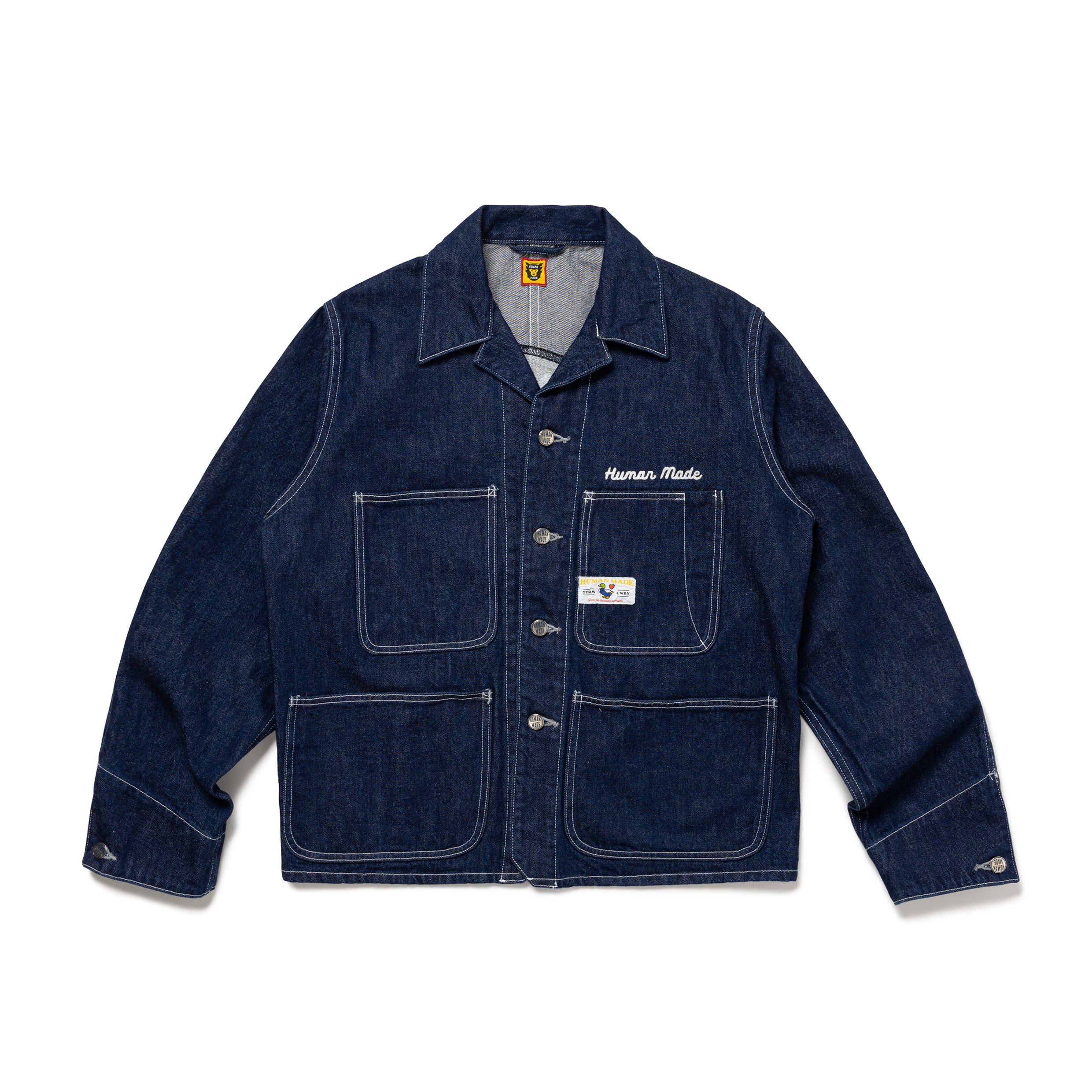 DENIM SHORT COVERALL JACKET sold by Human Made product image thumbnail 2