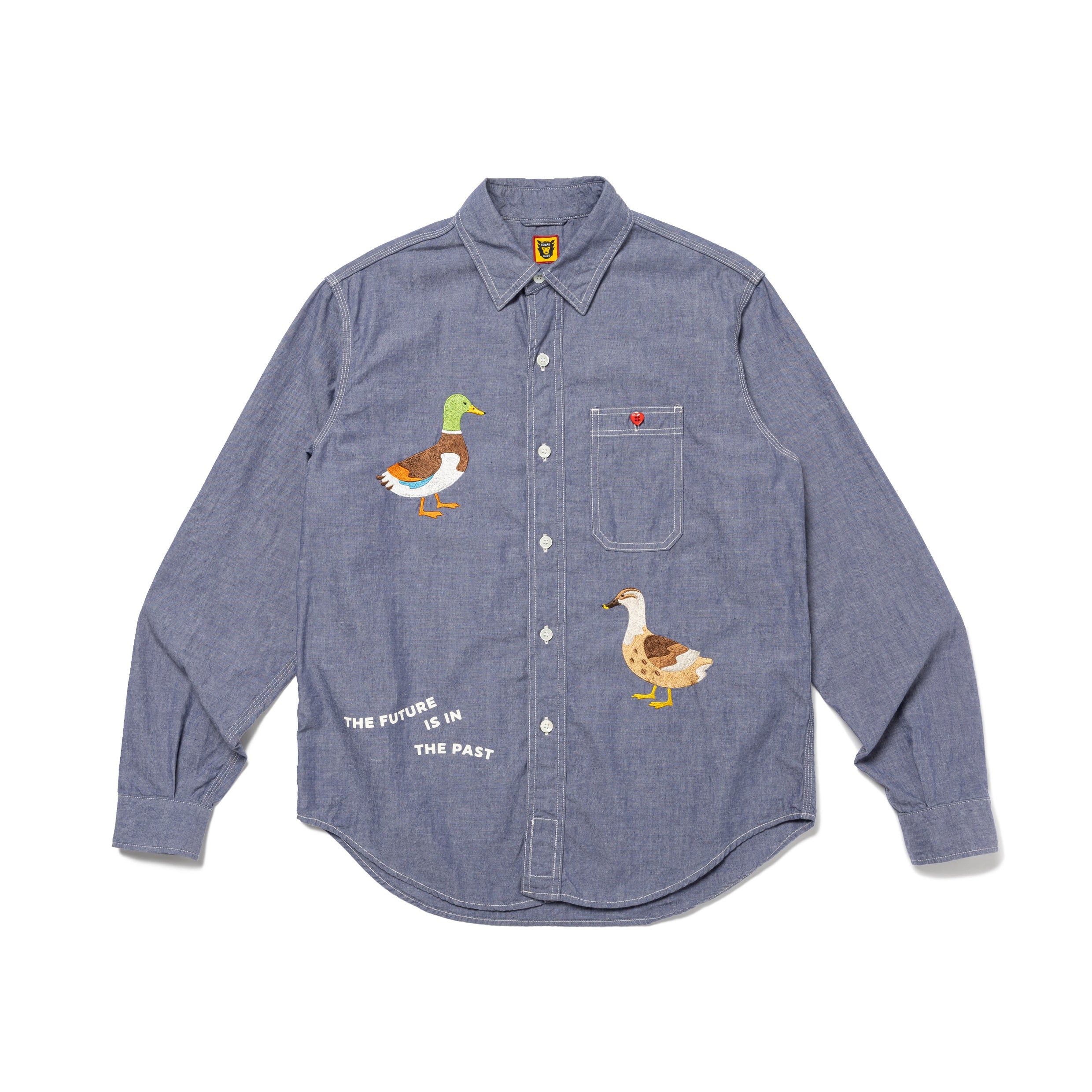 CHAMBRAY L/S SHIRT sold by Human Made product image thumbnail 7