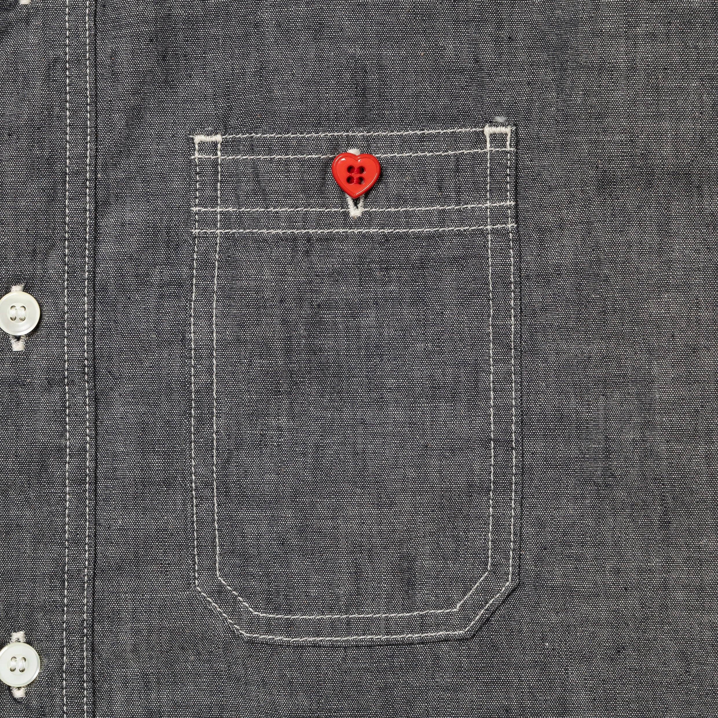 CHAMBRAY L/S SHIRT sold by Human Made product image thumbnail 4