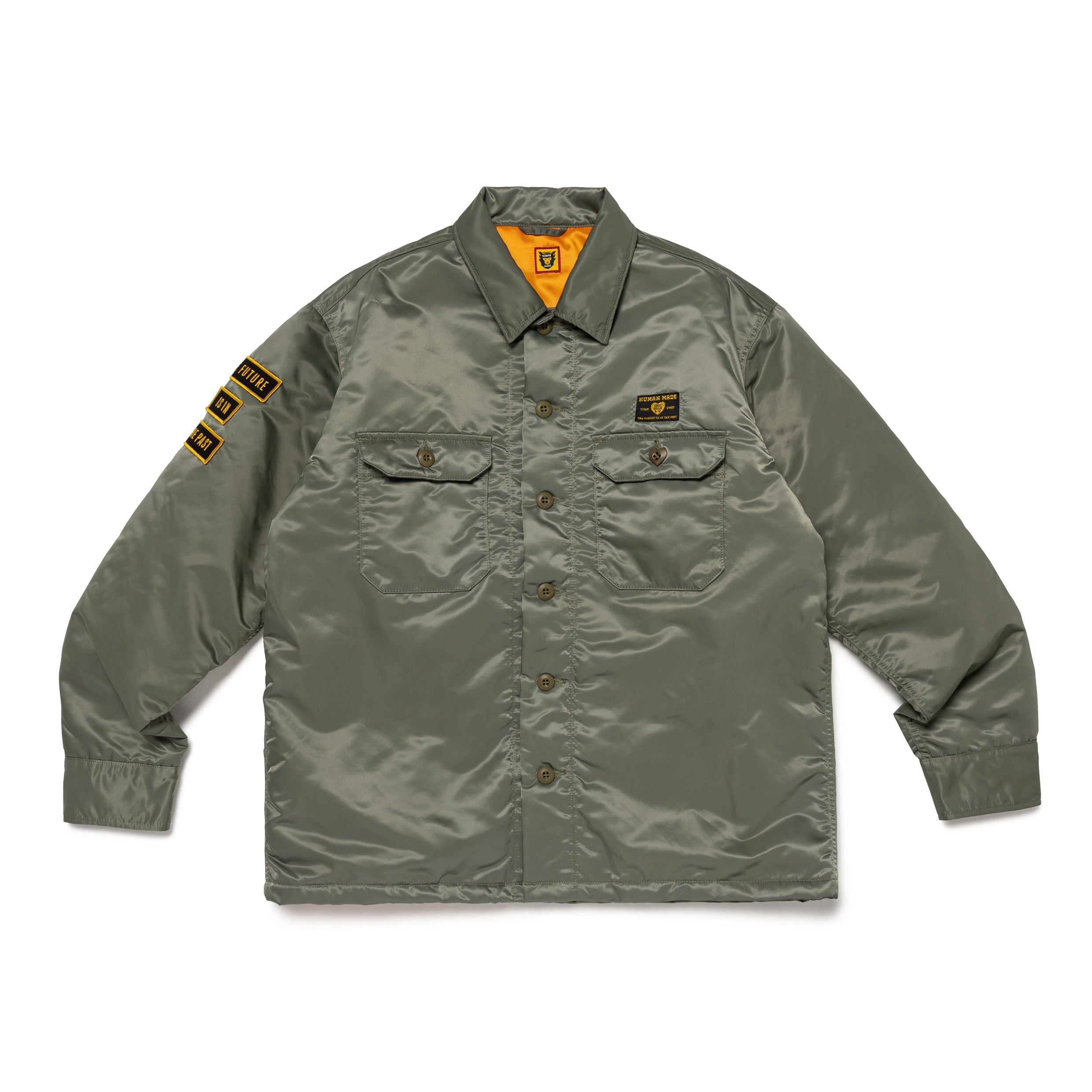 PADDED CPO SHIRT sold by Human Made