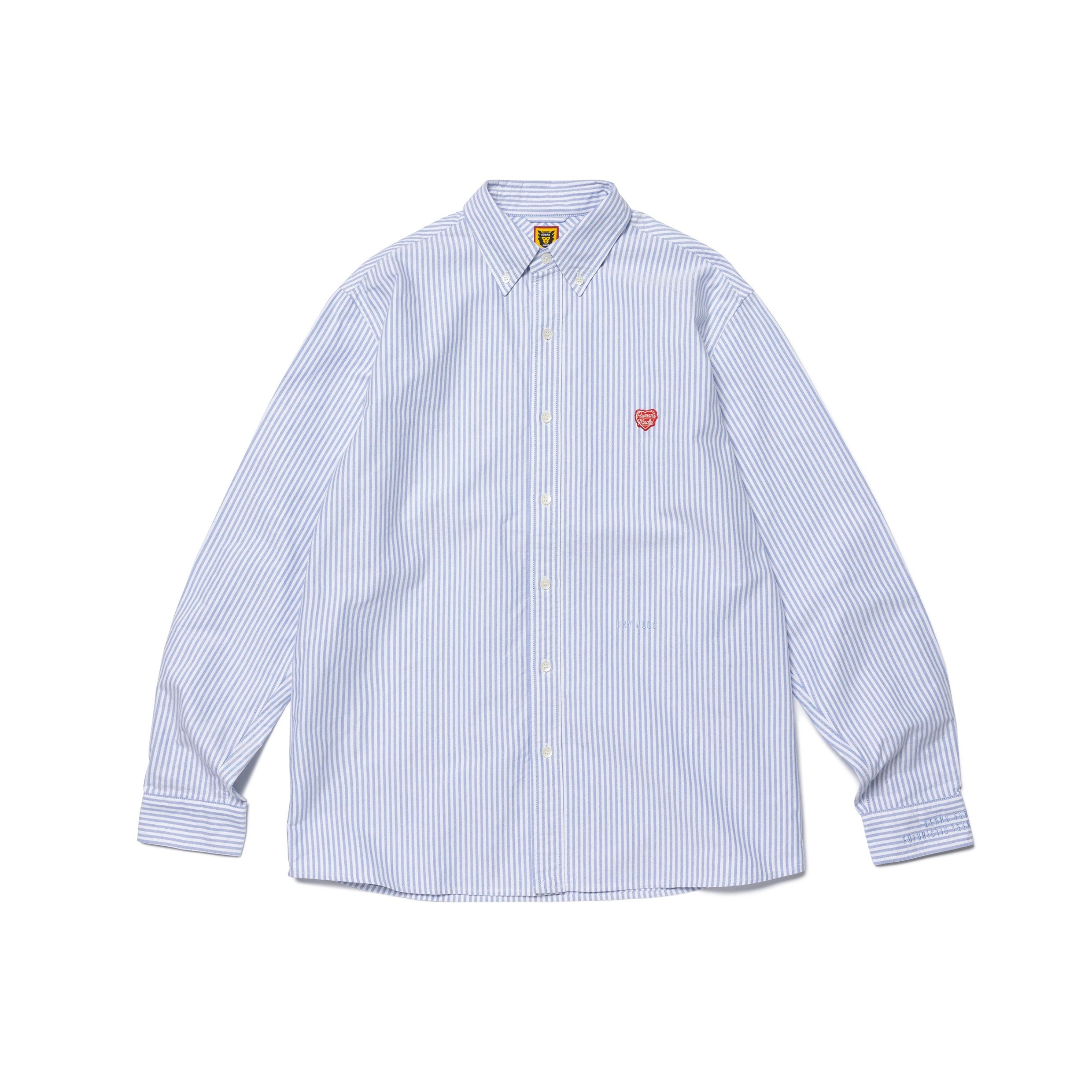 STRIPE B.D L/S SHIRT sold by Human Made