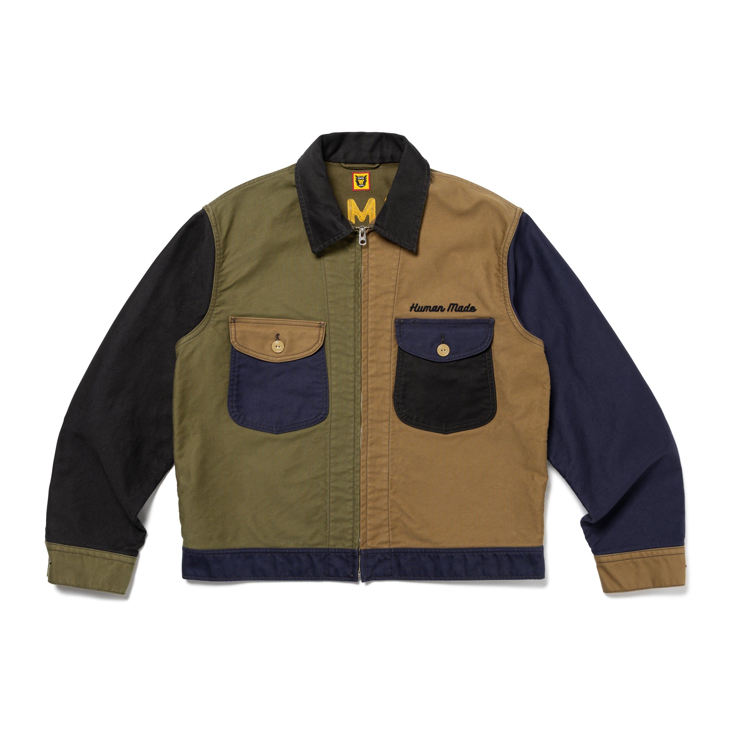 ZIP-UP WORK JACKET sold by Human Made