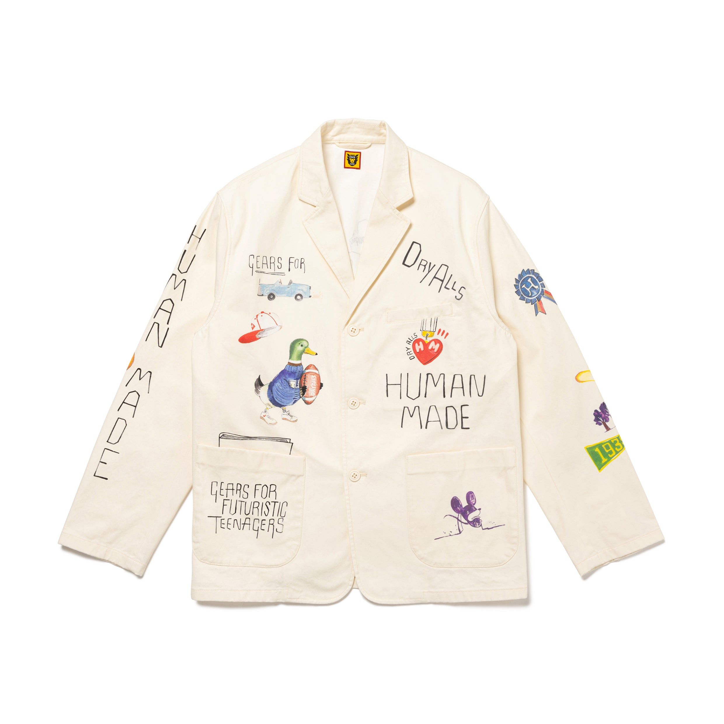 PRINTED JACKET sold by Human Made