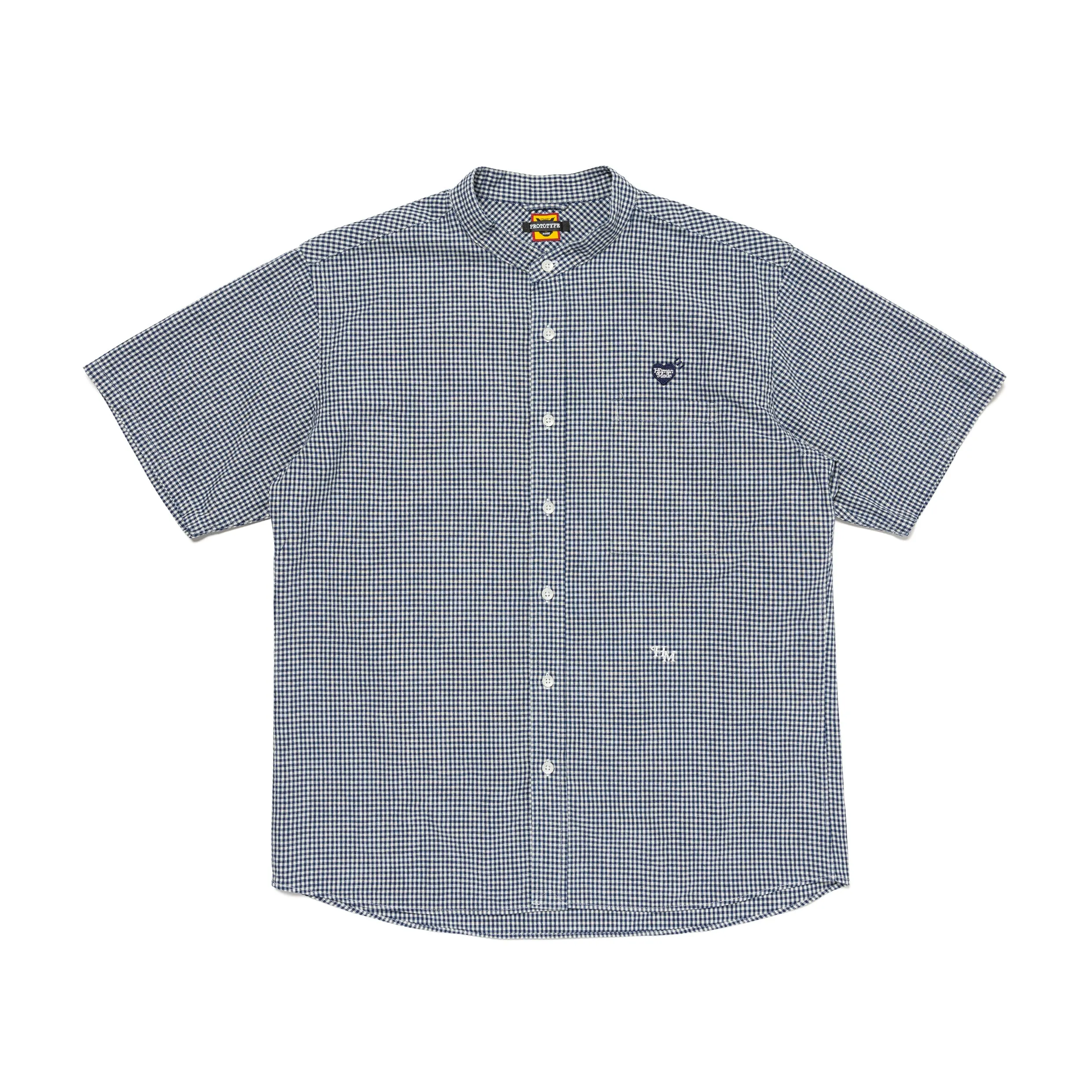 STAND COLLAR S/S SHIRT sold by Human Made