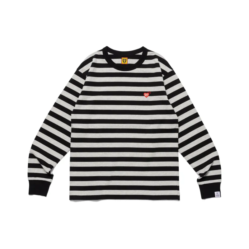 STRIPED L/S T-SHIRT sold by Human Made