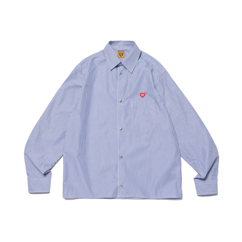 SNAP BUTTON L/S SHIRT sold by Human Made