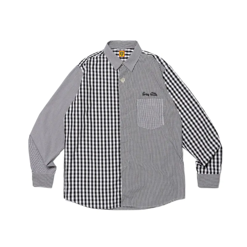 GINGHAM CHECK L/S SHIRT sold by Human Made