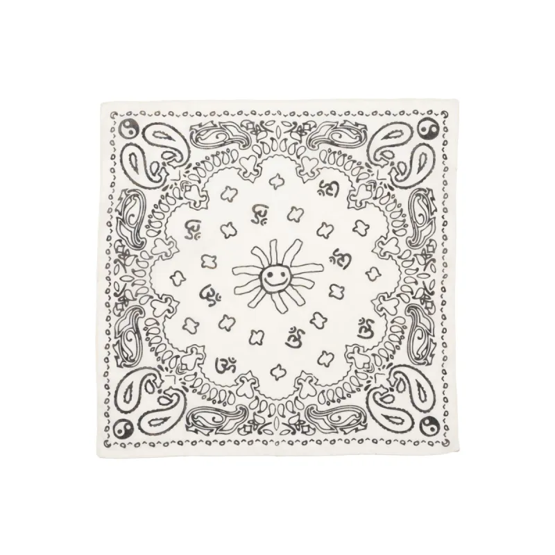 WHITE FLASH BANDANA sold by Human Made
