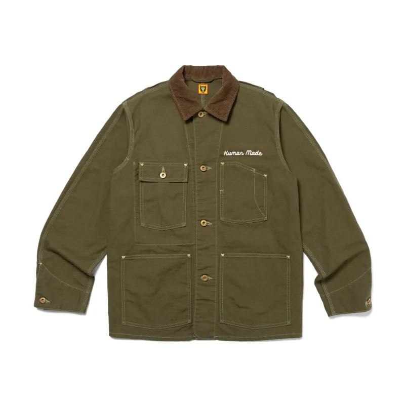 DUCK COVERALL JACKET sold by Human Made