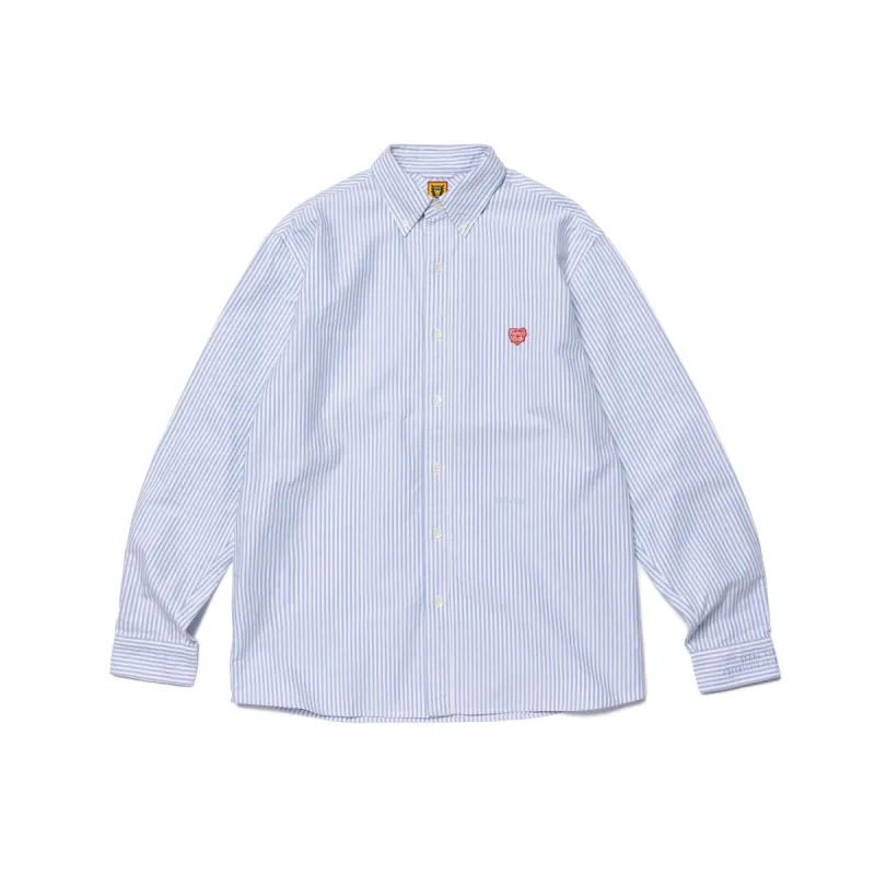 STRIPE B.D L/S SHIRT sold by Human Made