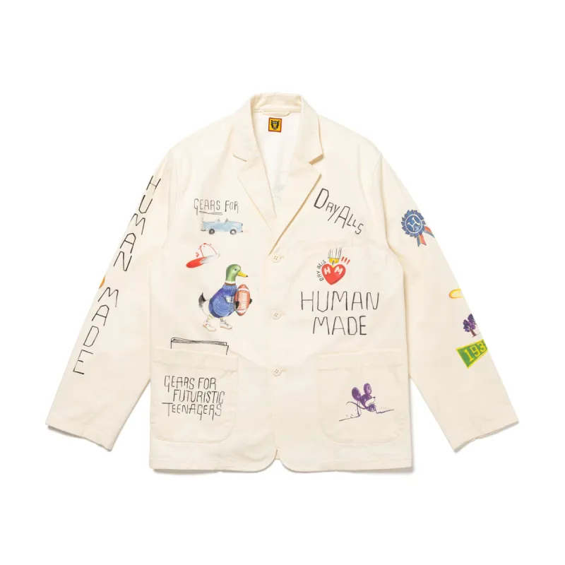 PRINTED JACKET sold by Human Made