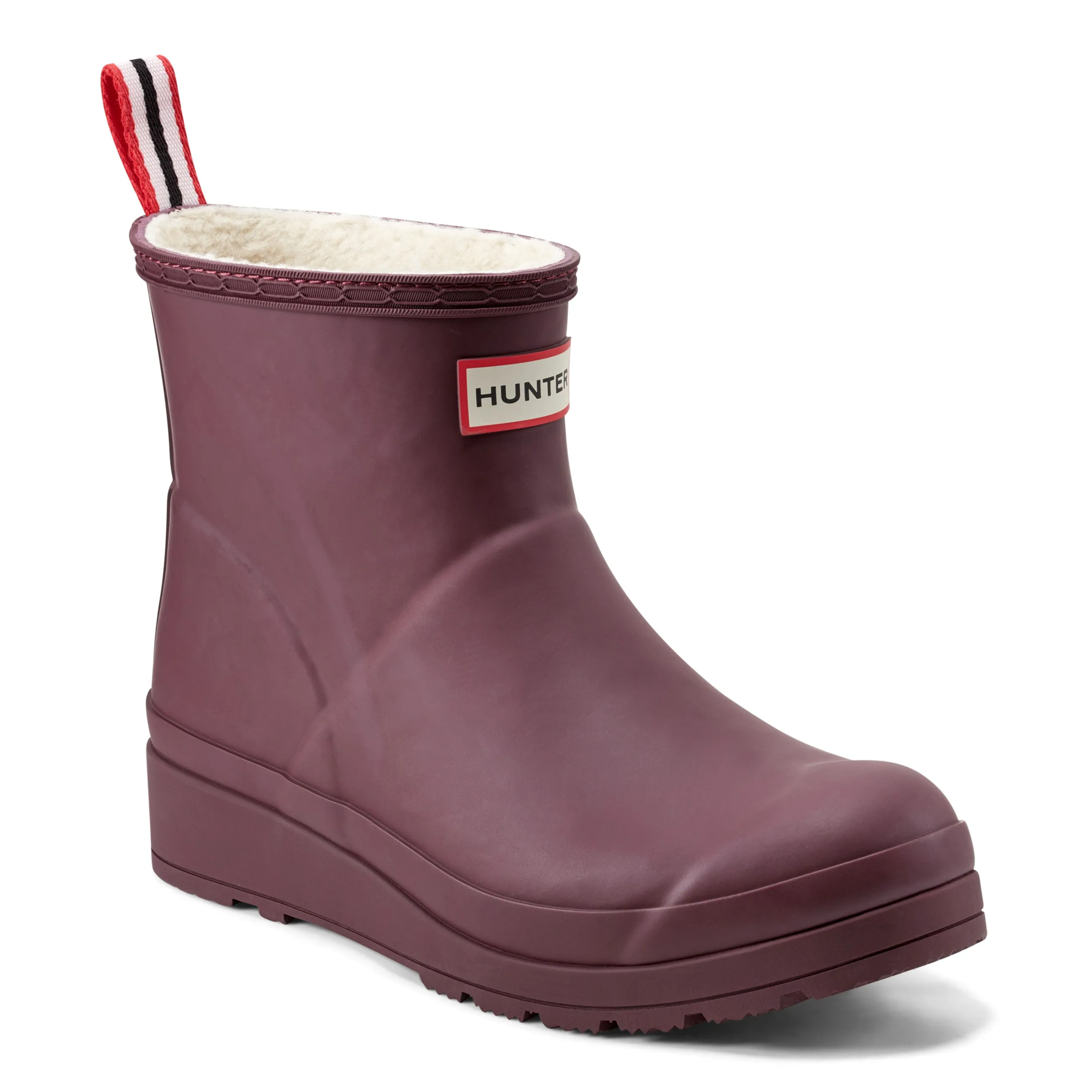 Women's PLAY™ Insulated Vegan Shearling Short Rain Boots sold by Hunter product image thumbnail 2