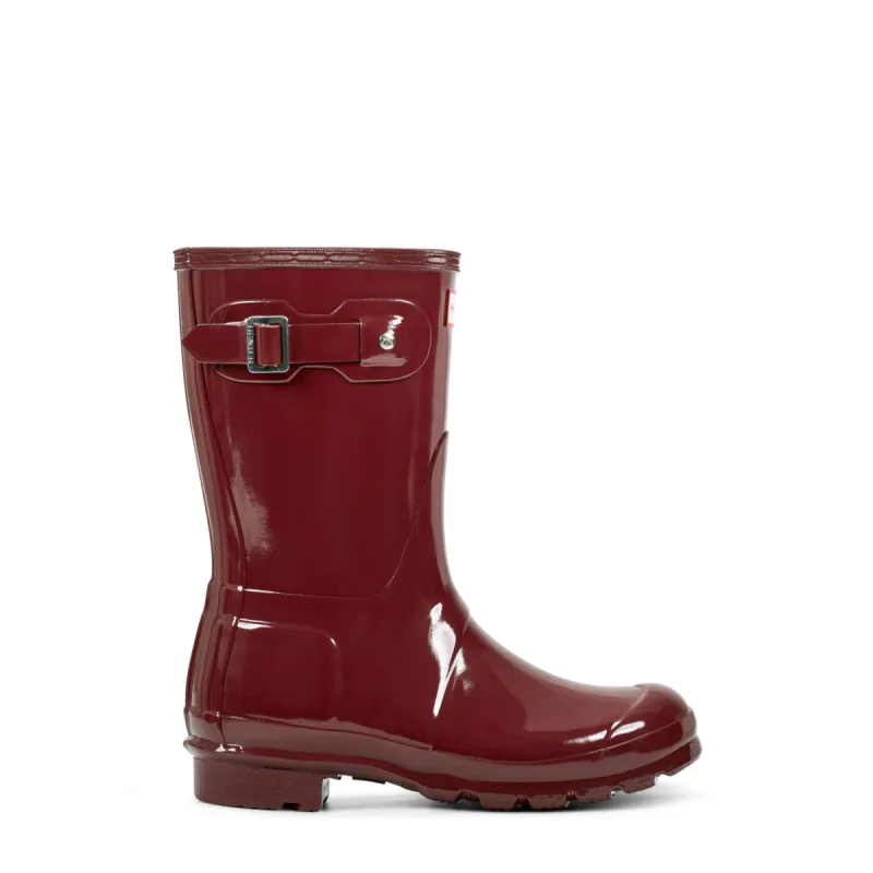 Women's Original Short Gloss Rain Boots sold by Hunter
