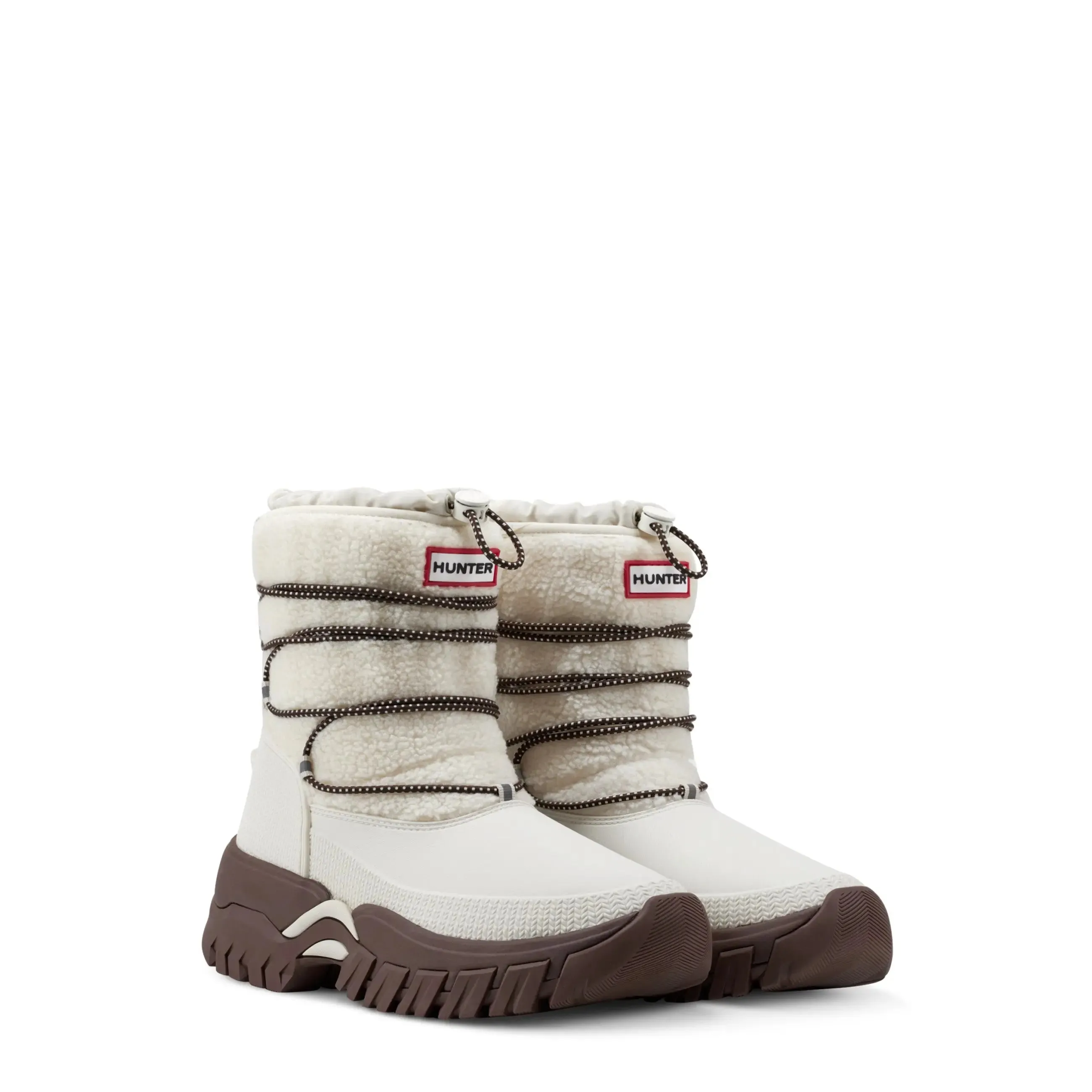 Women's Wanderer Insulated Vegan Shearling Short Snow Boots sold by Hunter product image thumbnail 2