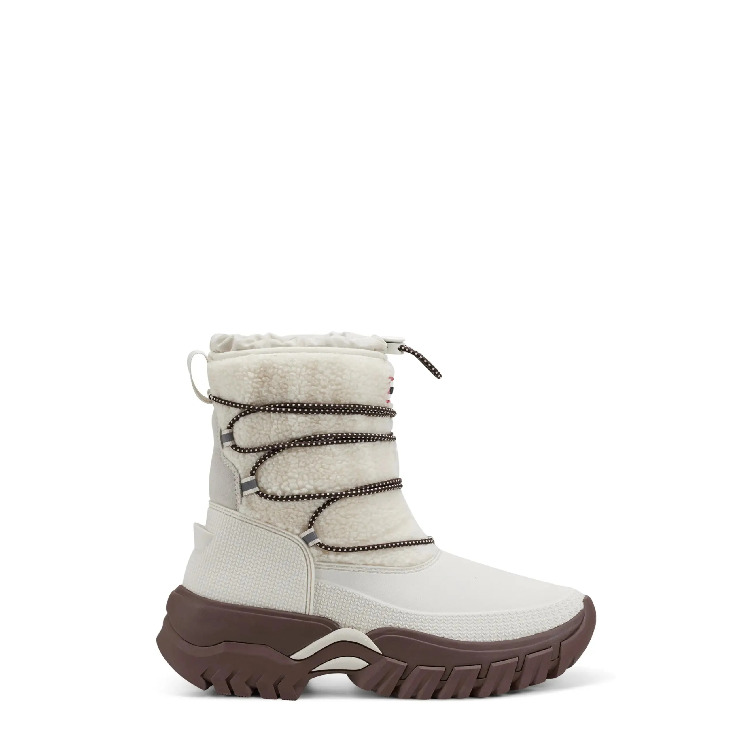 Women's Wanderer Insulated Vegan Shearling Short Snow Boots sold by Hunter