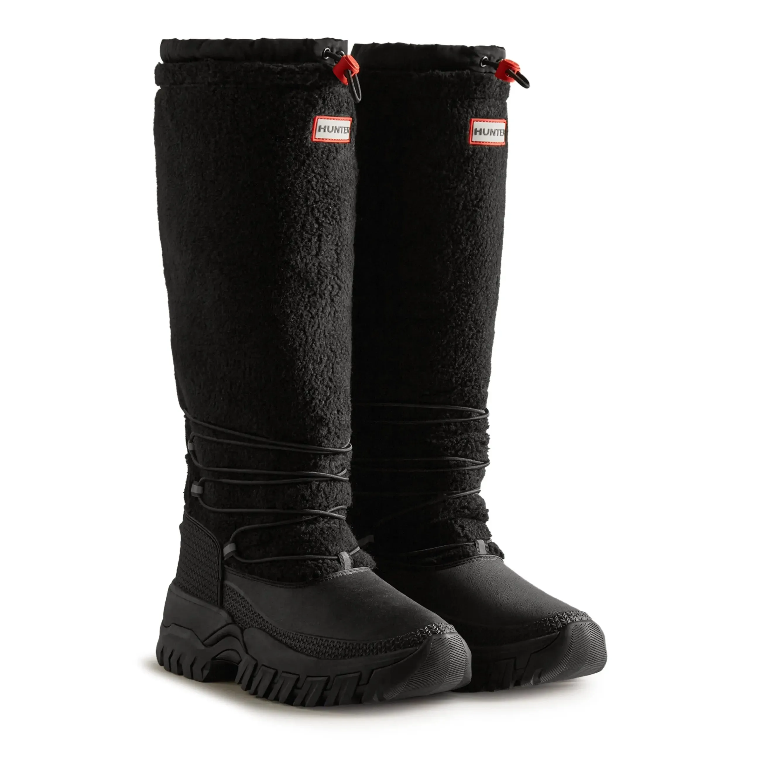 Women's Wanderer Insulated Vegan Shearling Tall Snow Boots sold by Hunter product image thumbnail 2