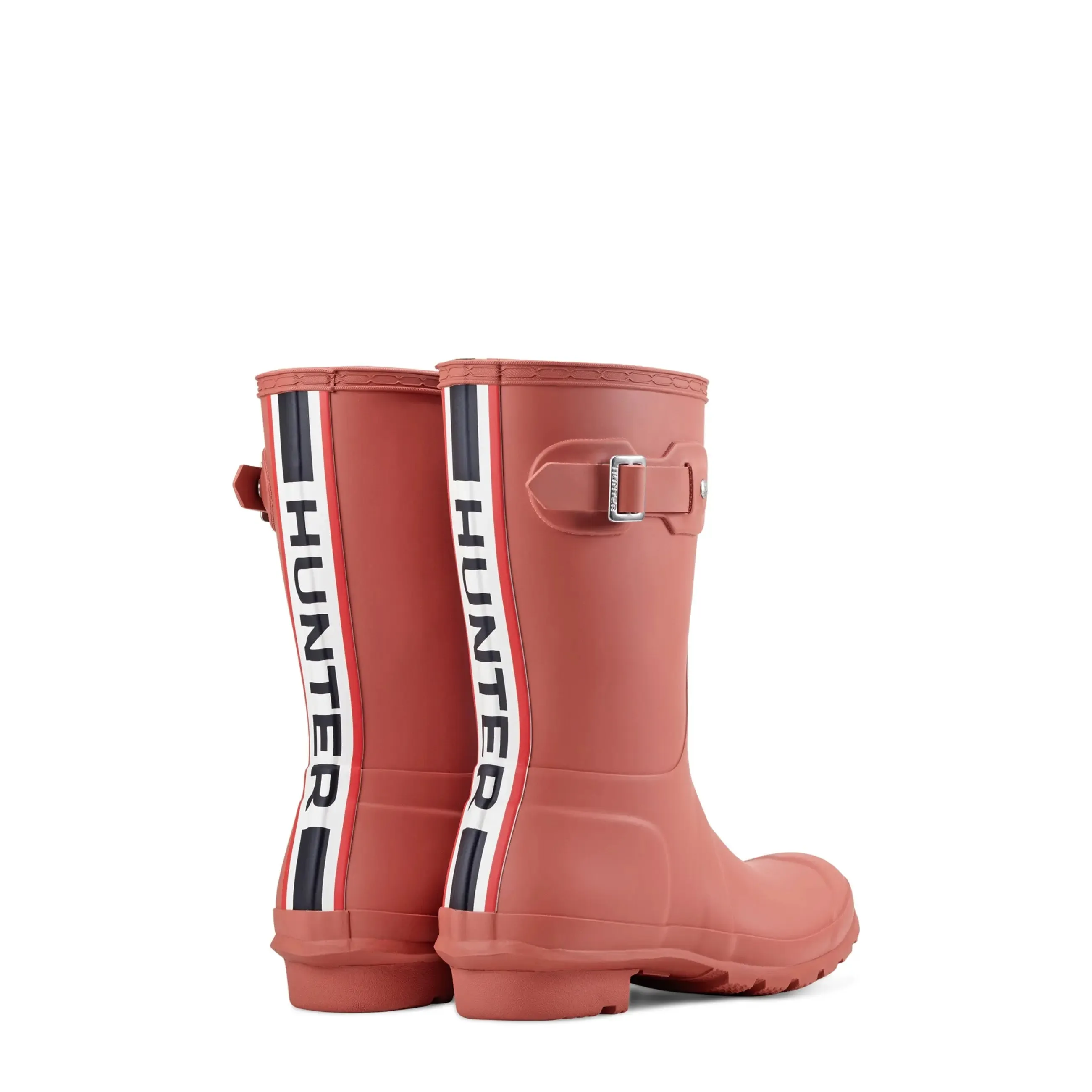 Women's Original Tri-Colour Logo Backstrap Short Rain Boots sold by Hunter product image thumbnail 3