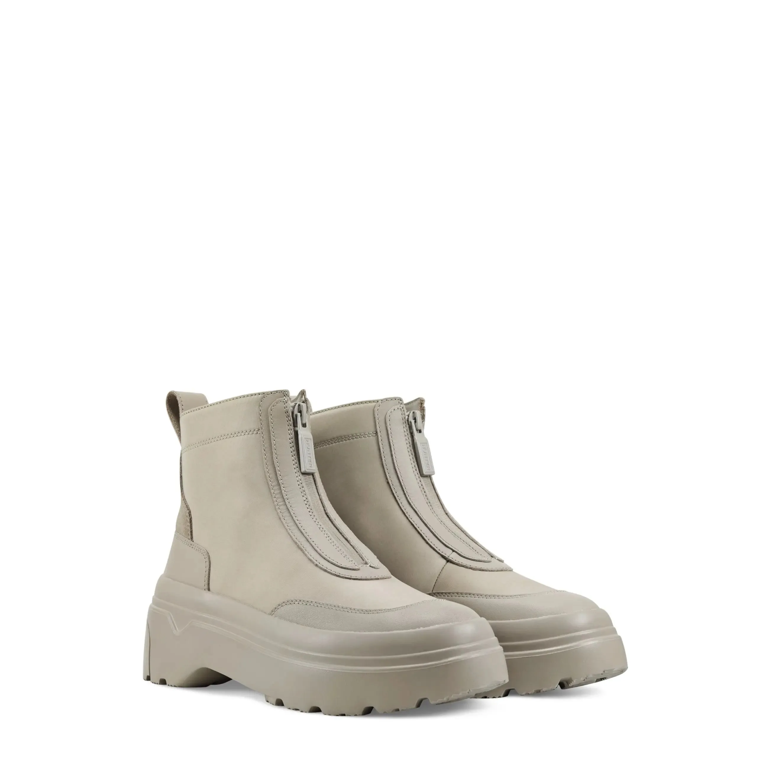 Women's Zip Ankle Flatform Boots sold by Hunter product image thumbnail 2