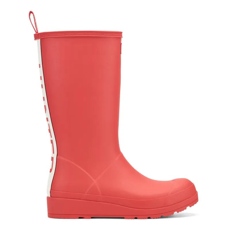 Women's PLAY™ Tall Logo Rain Boots sold by Hunter