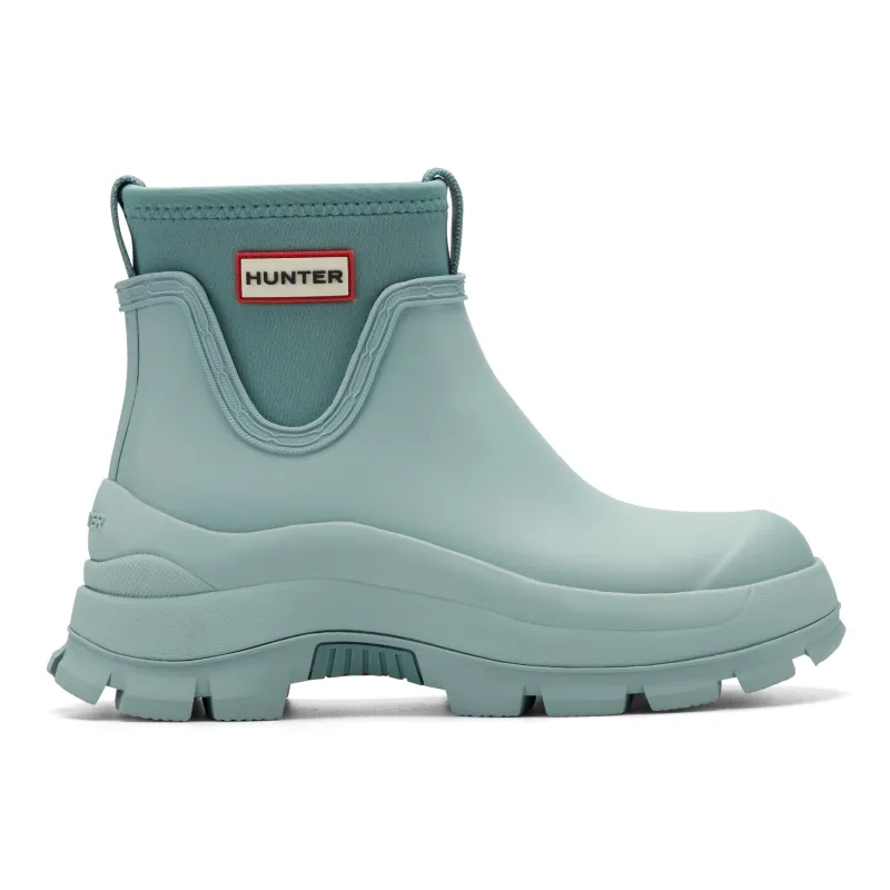 Women's Eloise Lug Sole Waterproof Neoprene Rain Booties made by Hunter