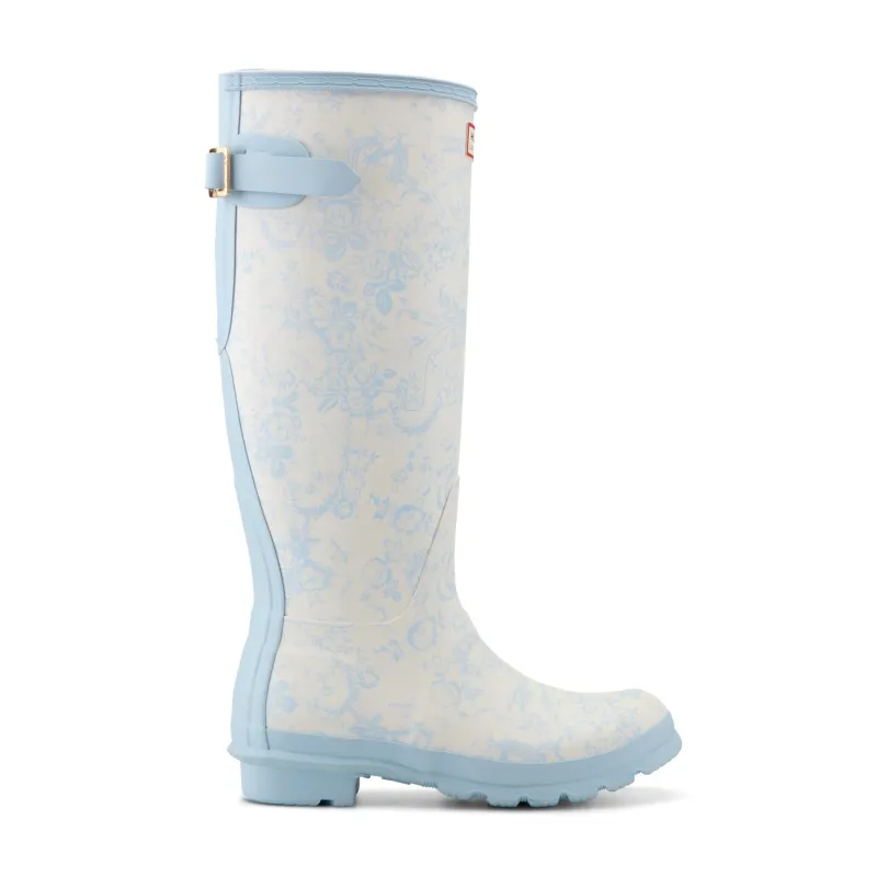 Hunter X LoveShackFancy Women’s Original Tall Rain Boots made by Hunter