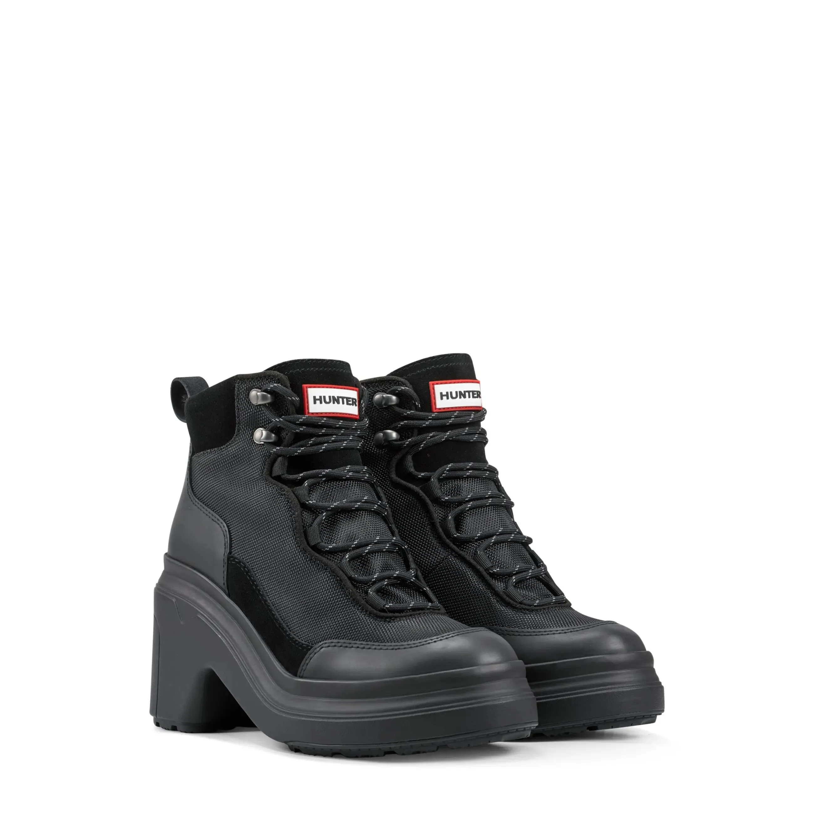 Women's Nylon Ankle Heeled Boots sold by Hunter product image thumbnail 2