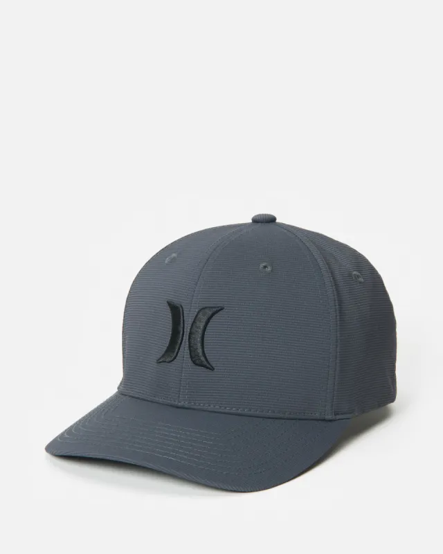 Black Textures Hat made by Hurley