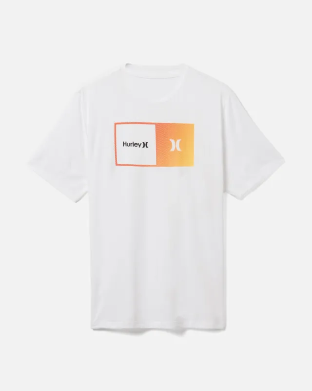 Halfer Gradient Hybrid UPF+ Short Sleeve Surf T-Shirt sold by Hurley