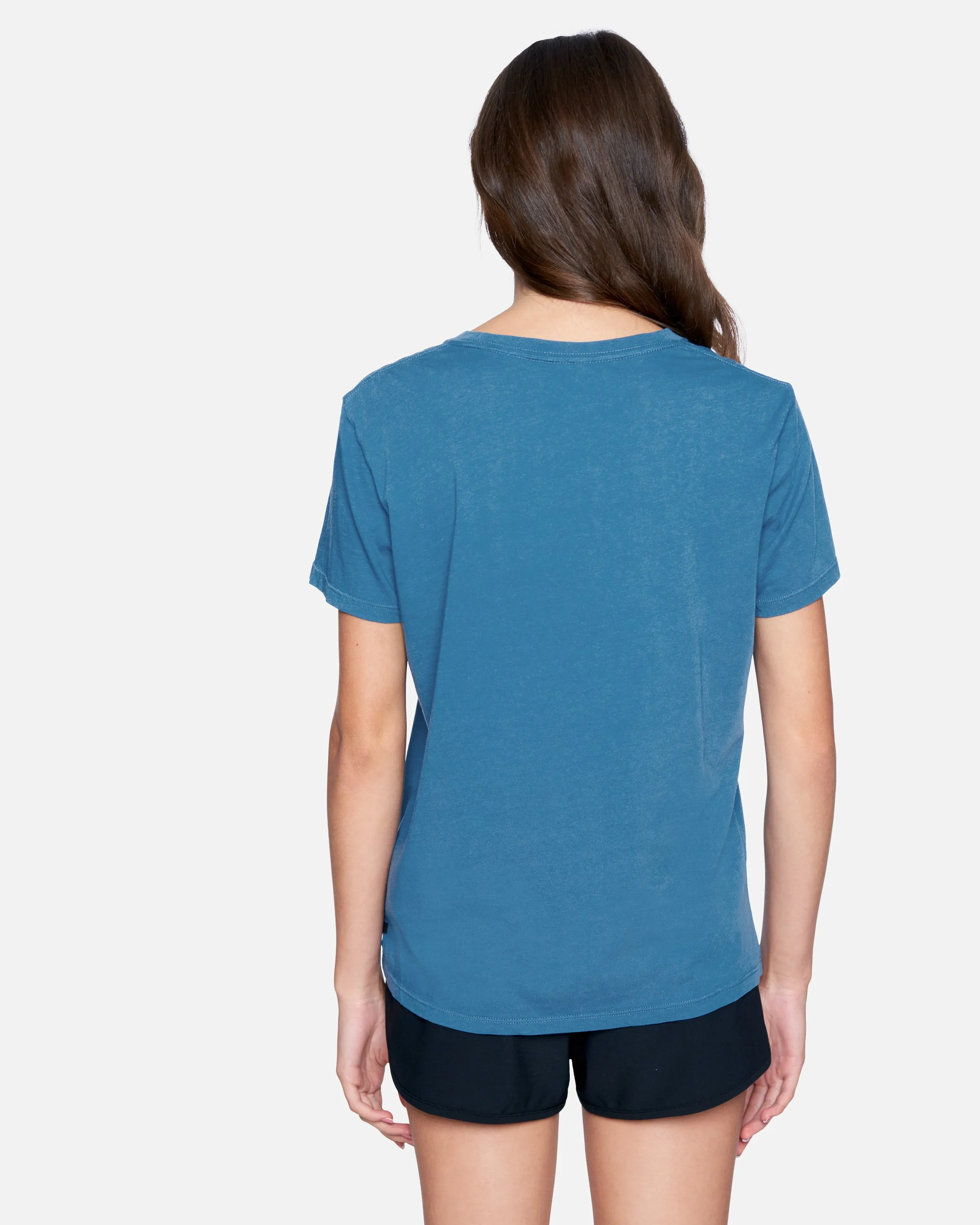 Salty Waves Washed Relaxed Girlfriend Tee sold by Hurley product image thumbnail 2