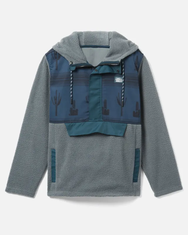 Evergreen Burrrito Anorak Pullover made by Hurley