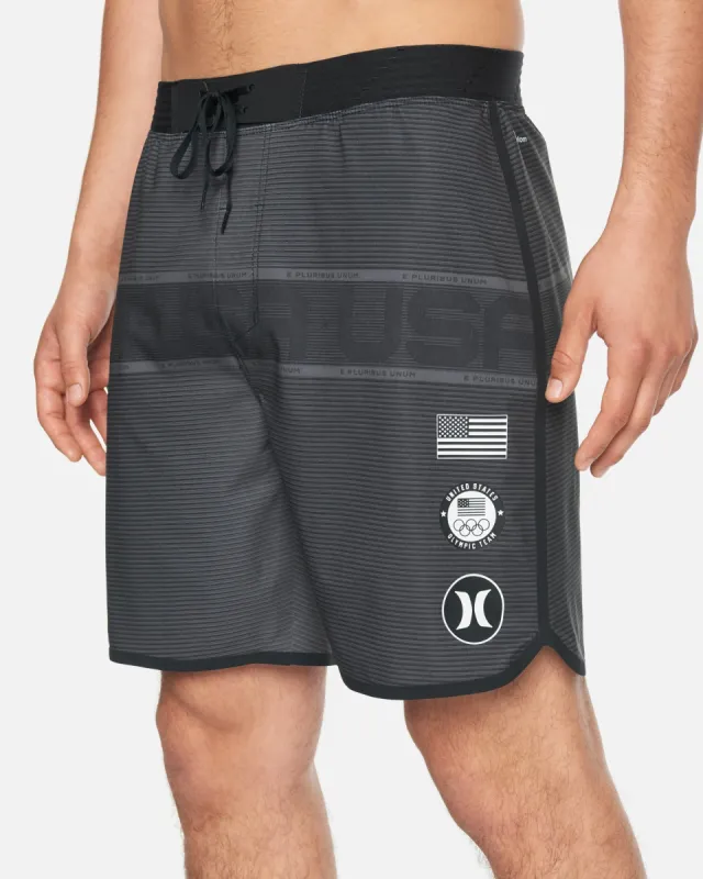 Phantom Hyperweave Max USA Boardshorts 18" sold by Hurley
