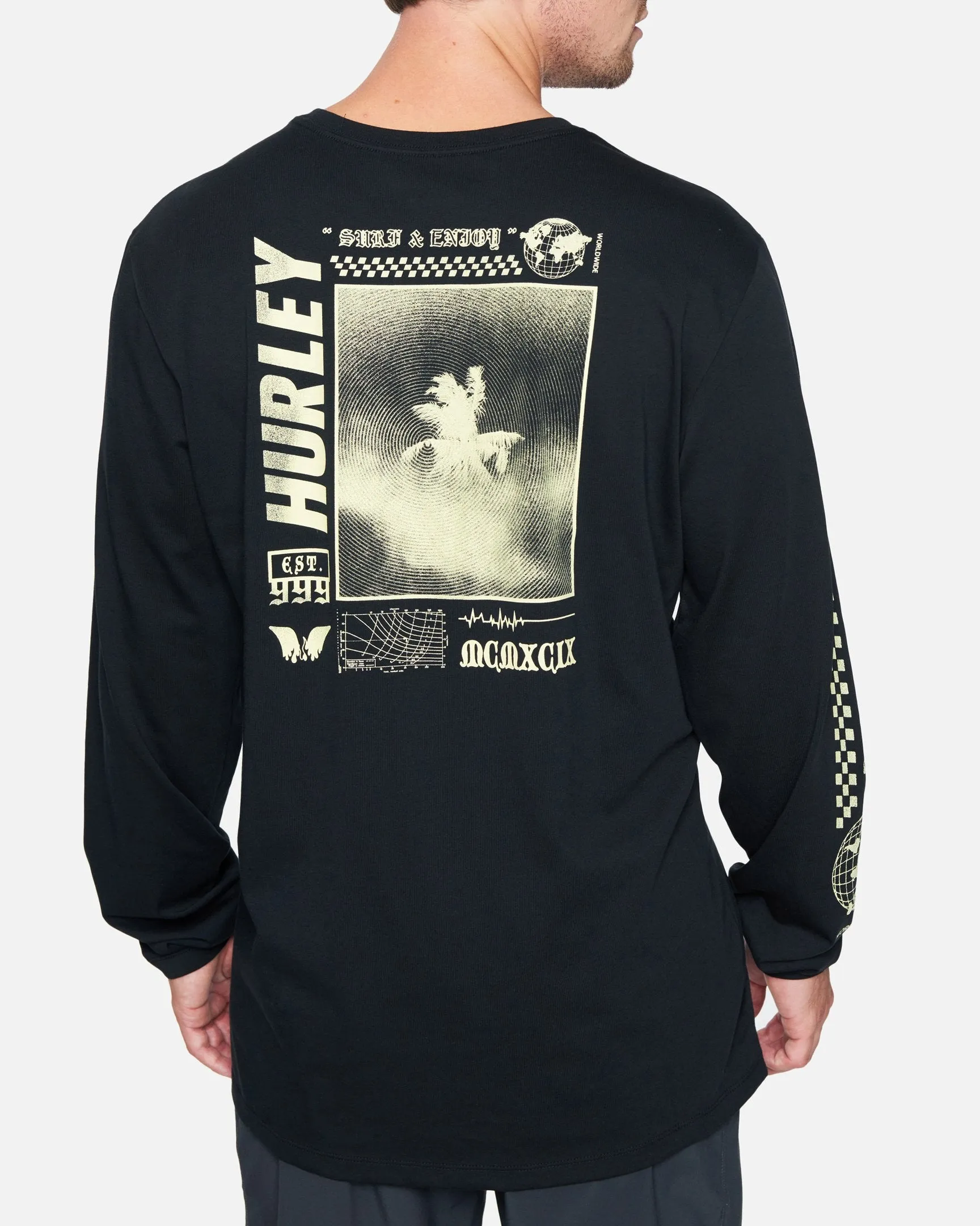 Everyday Explore Palm Trip Long Sleeve T-Shirt sold by Hurley product image thumbnail 3