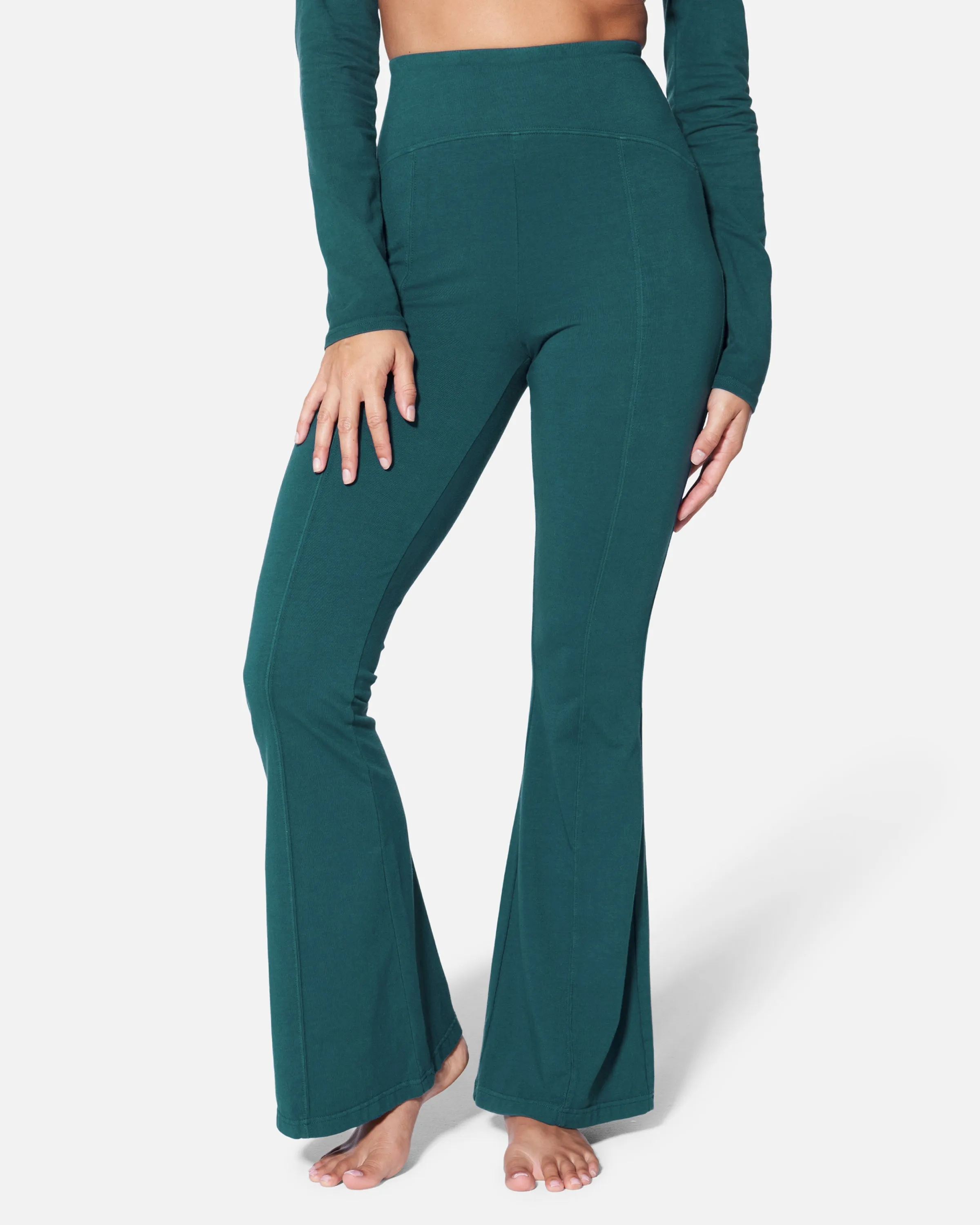 ESSENTIAL HIGH WAISTED FLARE PANT sold by Hurley