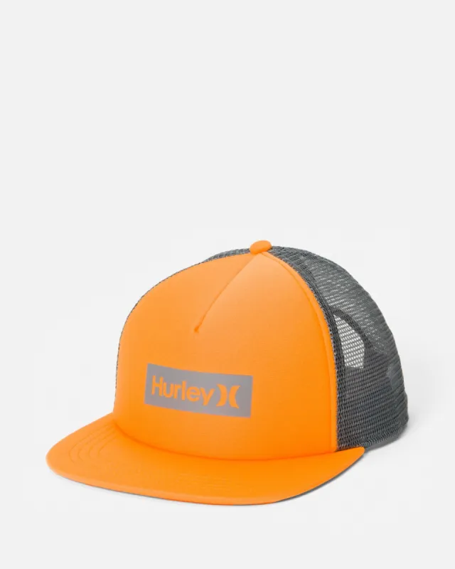 One and Only Square Trucker Hat sold by Hurley