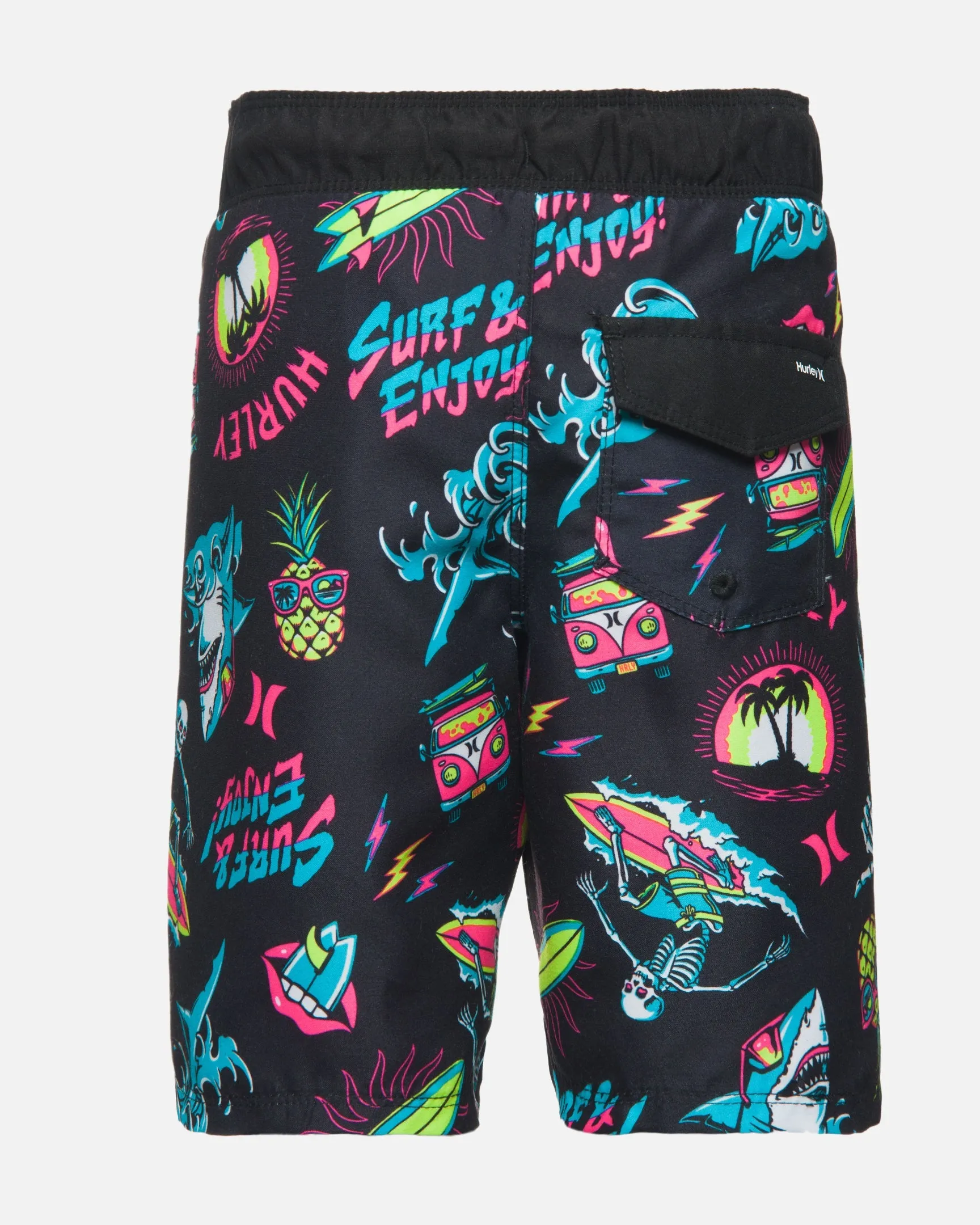 Boys' Scribble Pull-On Swim Trunks sold by Hurley product image thumbnail 2